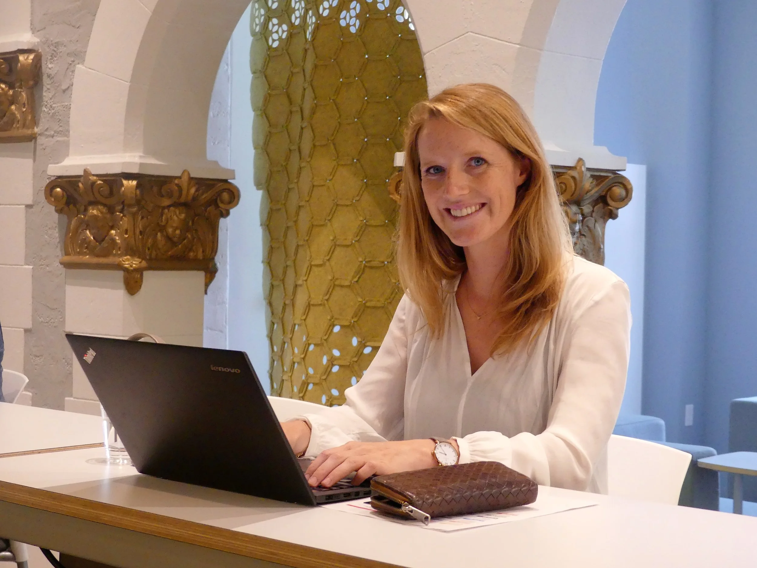 “I like the buzzing atmosphere here”