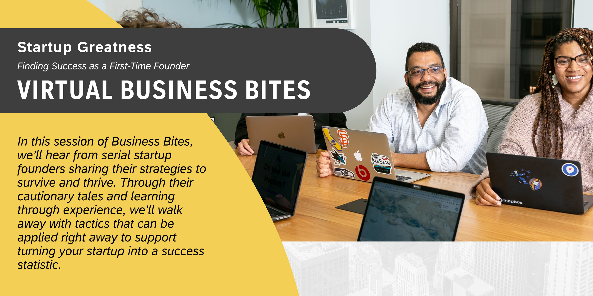 Virtual Business Bites - Startup Greatness