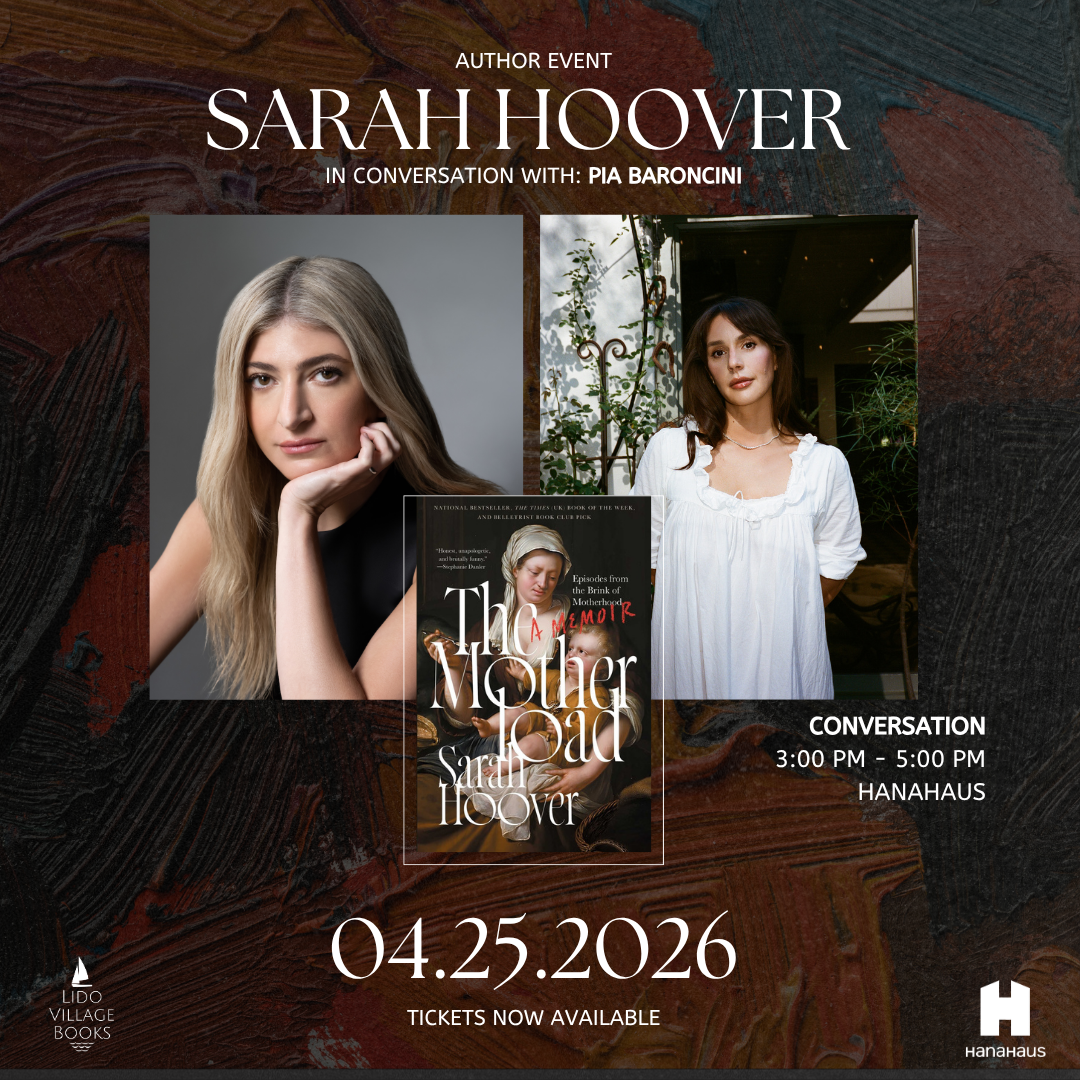 An Afternoon w/ Sarah Hoover: In Conversation + Booksigning at HanaHaus