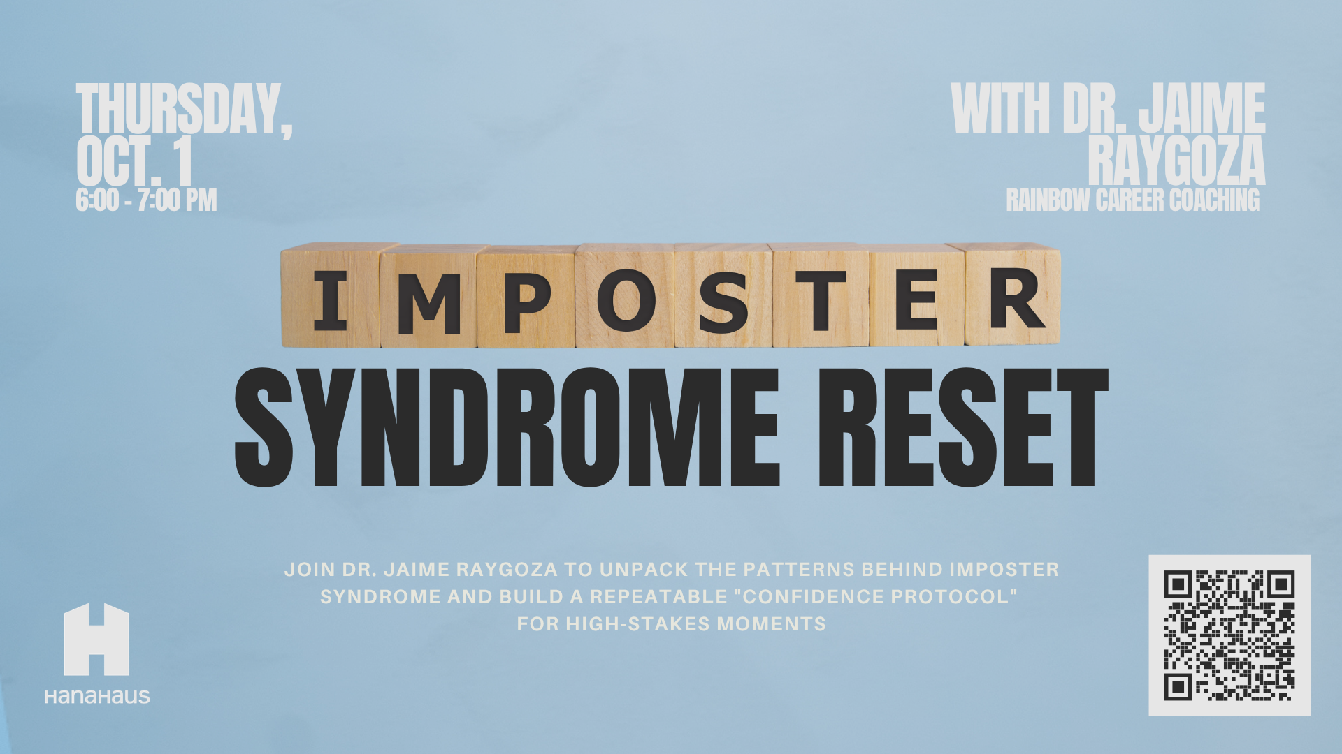 Imposter Syndrome Reset