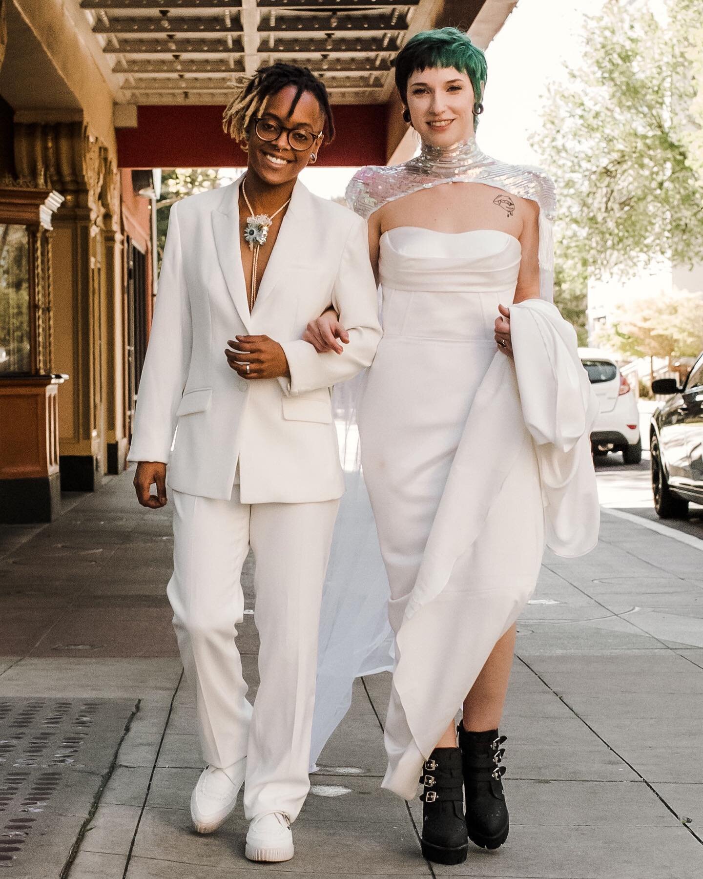 Wedding photo or album cover?
👩&zwj;🎤💎🕺

Concept/Planning/Design @goodstockca
Concept/Photography @velvetinkphotography / @ames.img + @alexlubz
Desserts @houseoficecream_
Floral @jackiesflowers_
Hair @jenakinghair 
MUA @josannamua
Invitations @pl