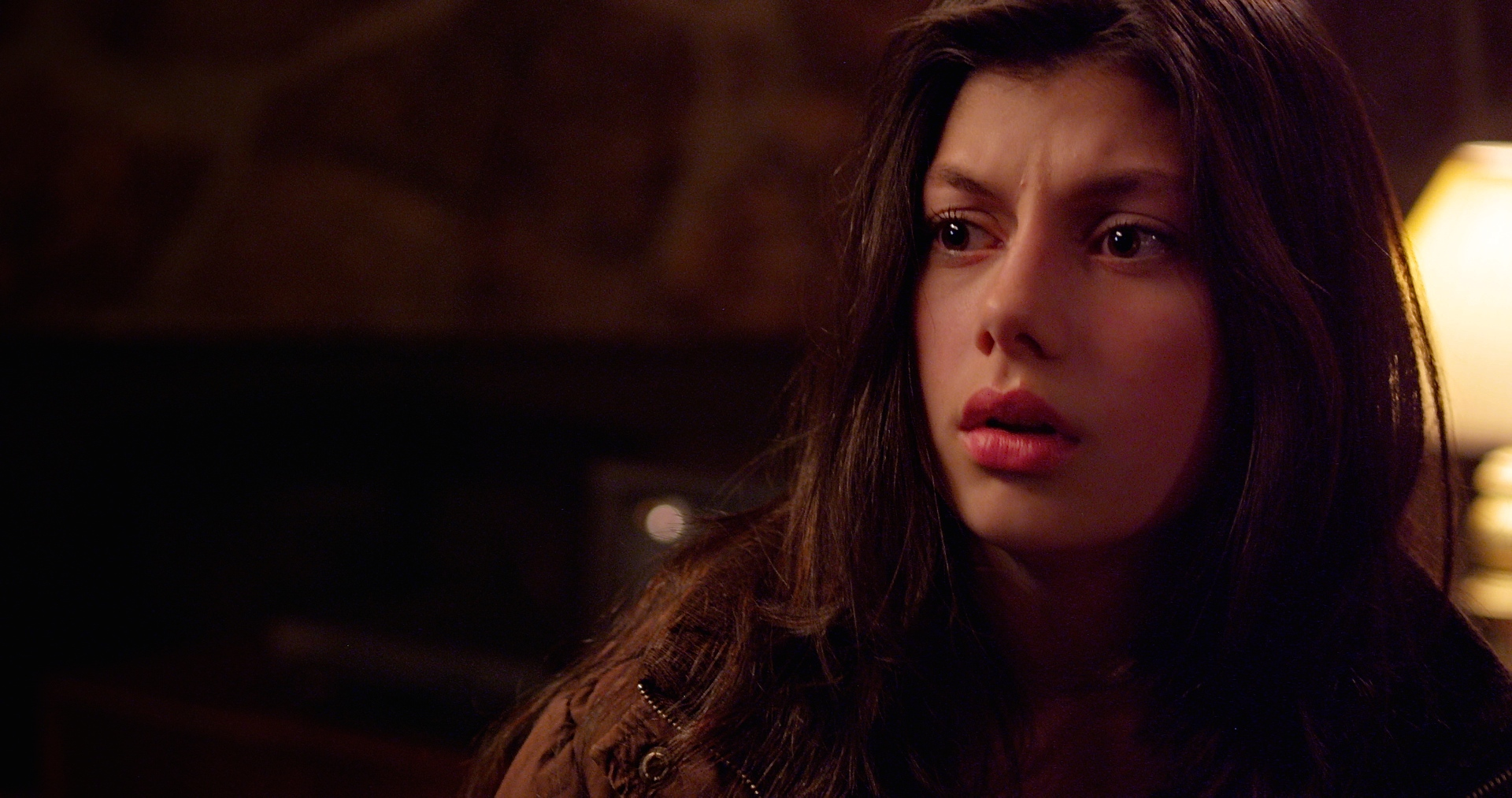 Janey (Cassidy Mack) is not so sure she wants to know the secret anymore.
