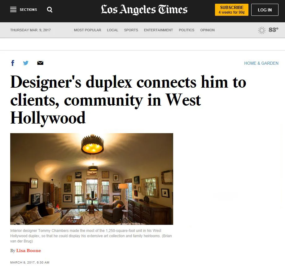 Los Angeles Times Article