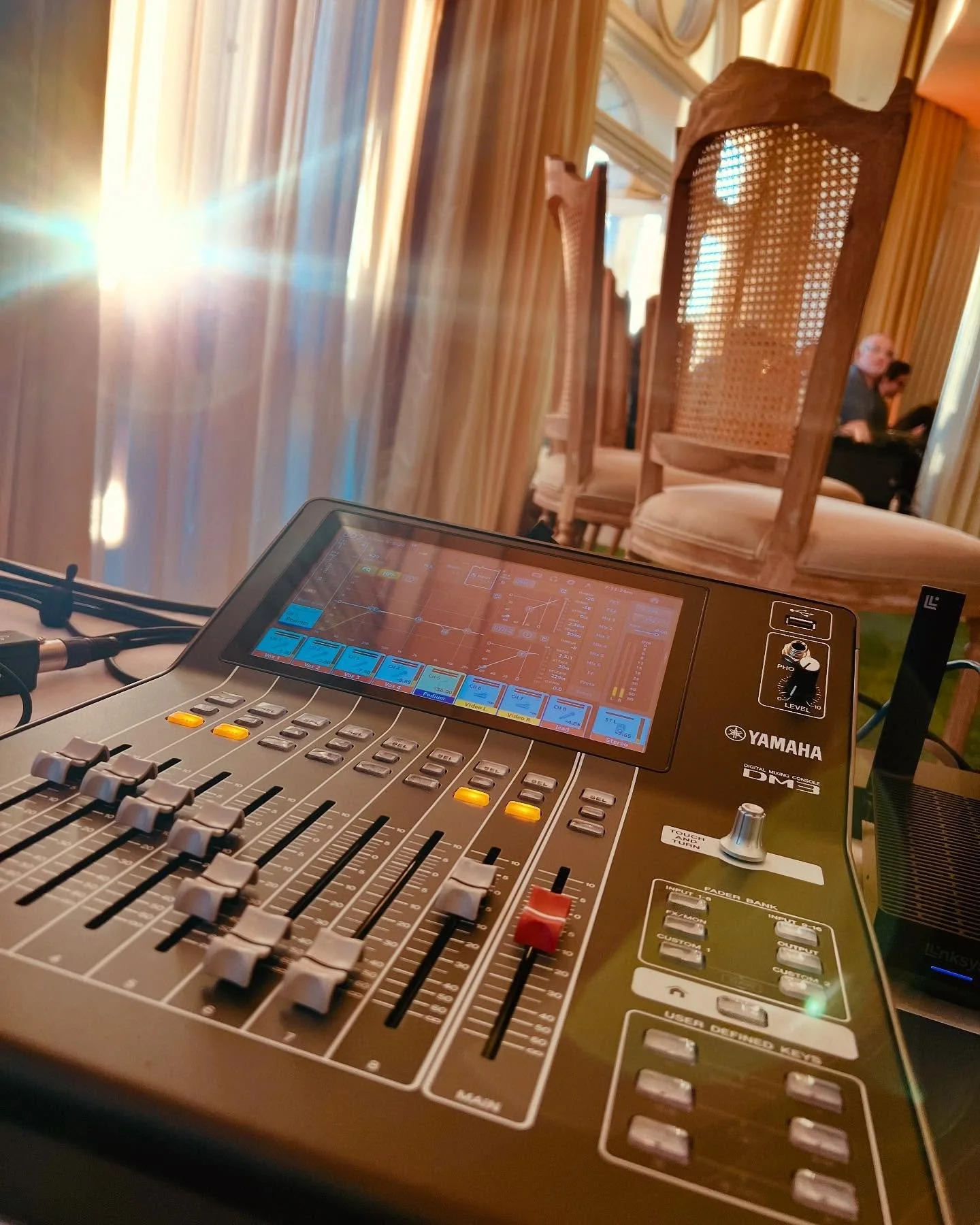 ✨Evening light, perfect mix. Ready for the night.✨

#EventProduction #LiveSound #AVServices #LosAngelesEvents #EventSetup #EventsProfs #PadanoProductions  #PadanoEvents #yamahadm3