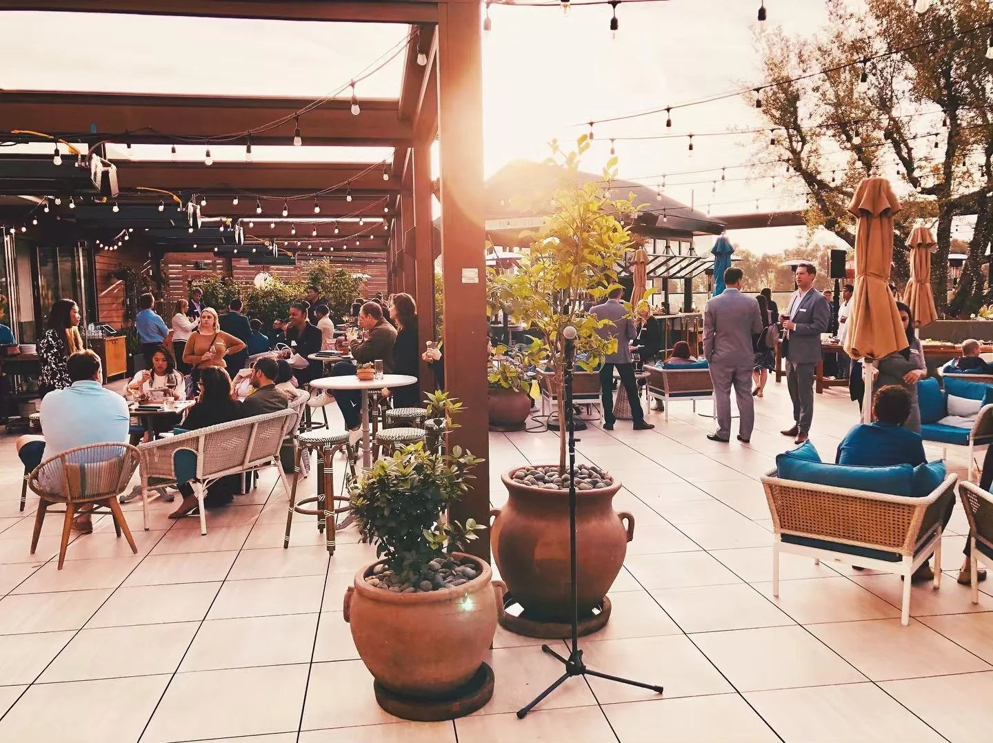 Sound setup at Terra&rsquo;s rooftop from earlier this week ✨@eatalyla