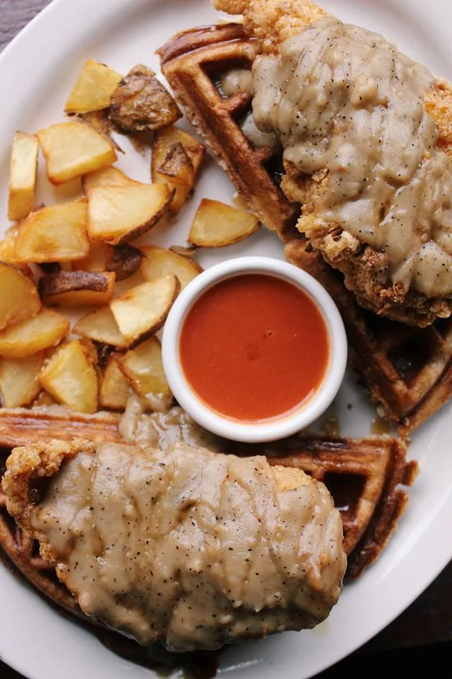 Our Famous Chicken and Waffles