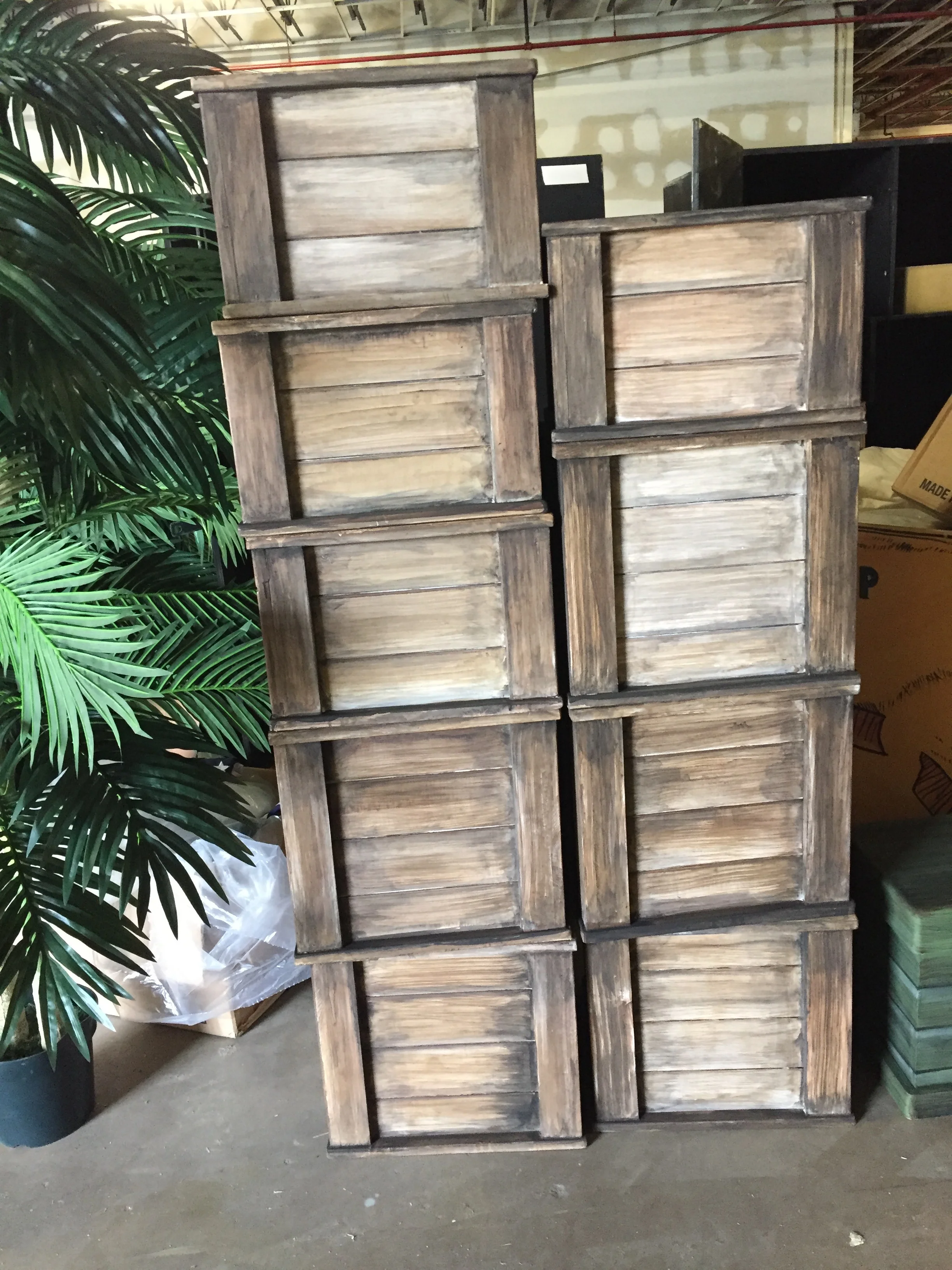 Crates for South Pacific