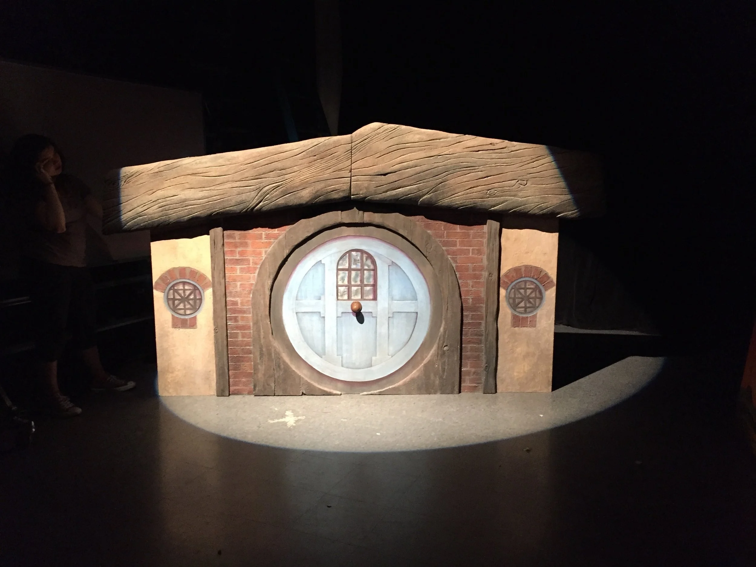 Hobbit Hole: Luan, foam, jaxan, and joint compound