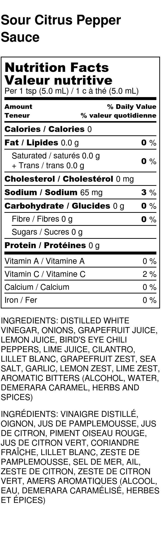 Sour Citrus Pepper Sauce - Nutrition Label.jpg