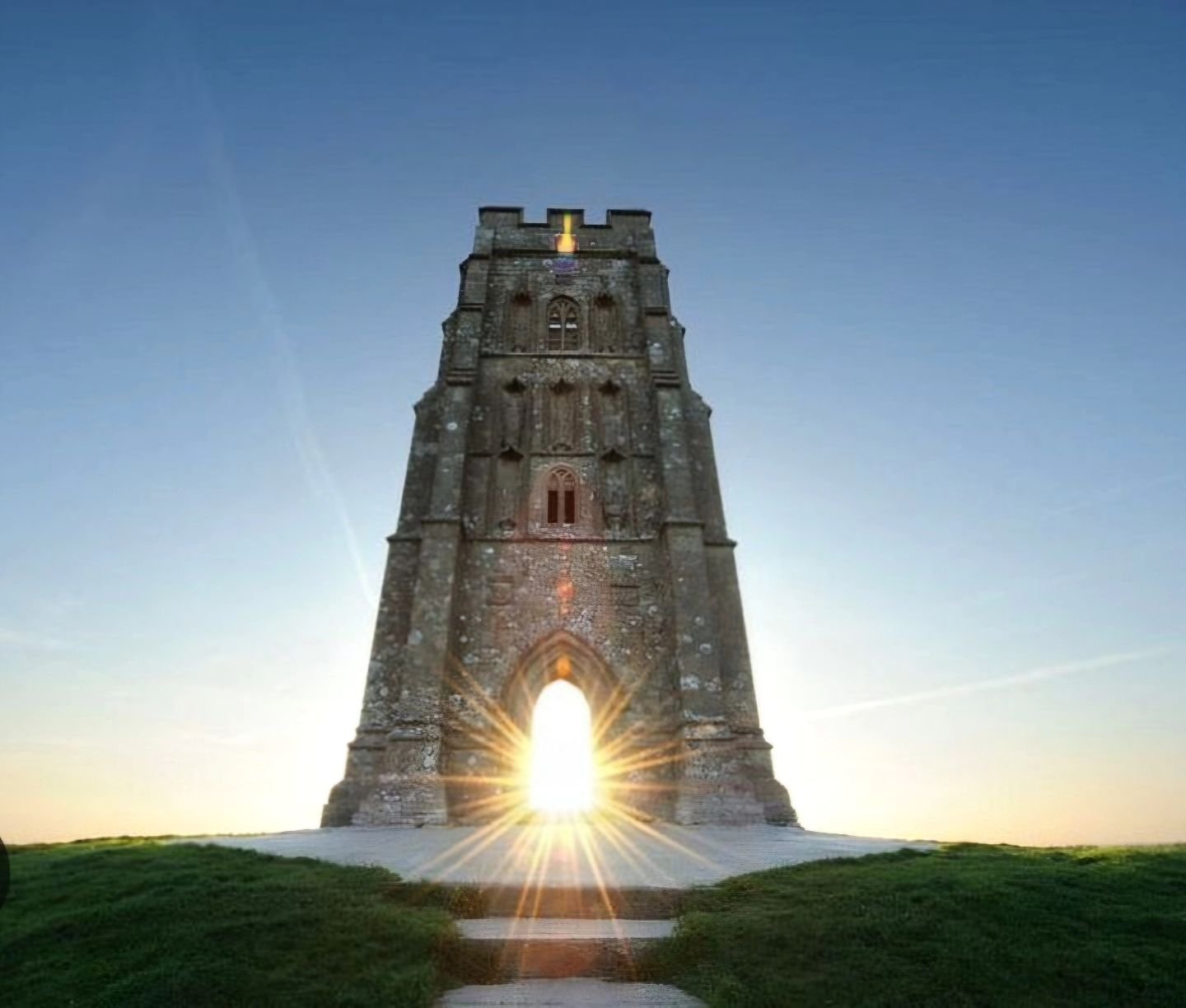 A message has come though about Glastonbury Tor, the gateway known to be used to access Avalon that is governed by Archangel Michael. It was where Jesus, the 12 disciples visited &amp; his uncle also once brought the holy grail to.

The Tor has been 
