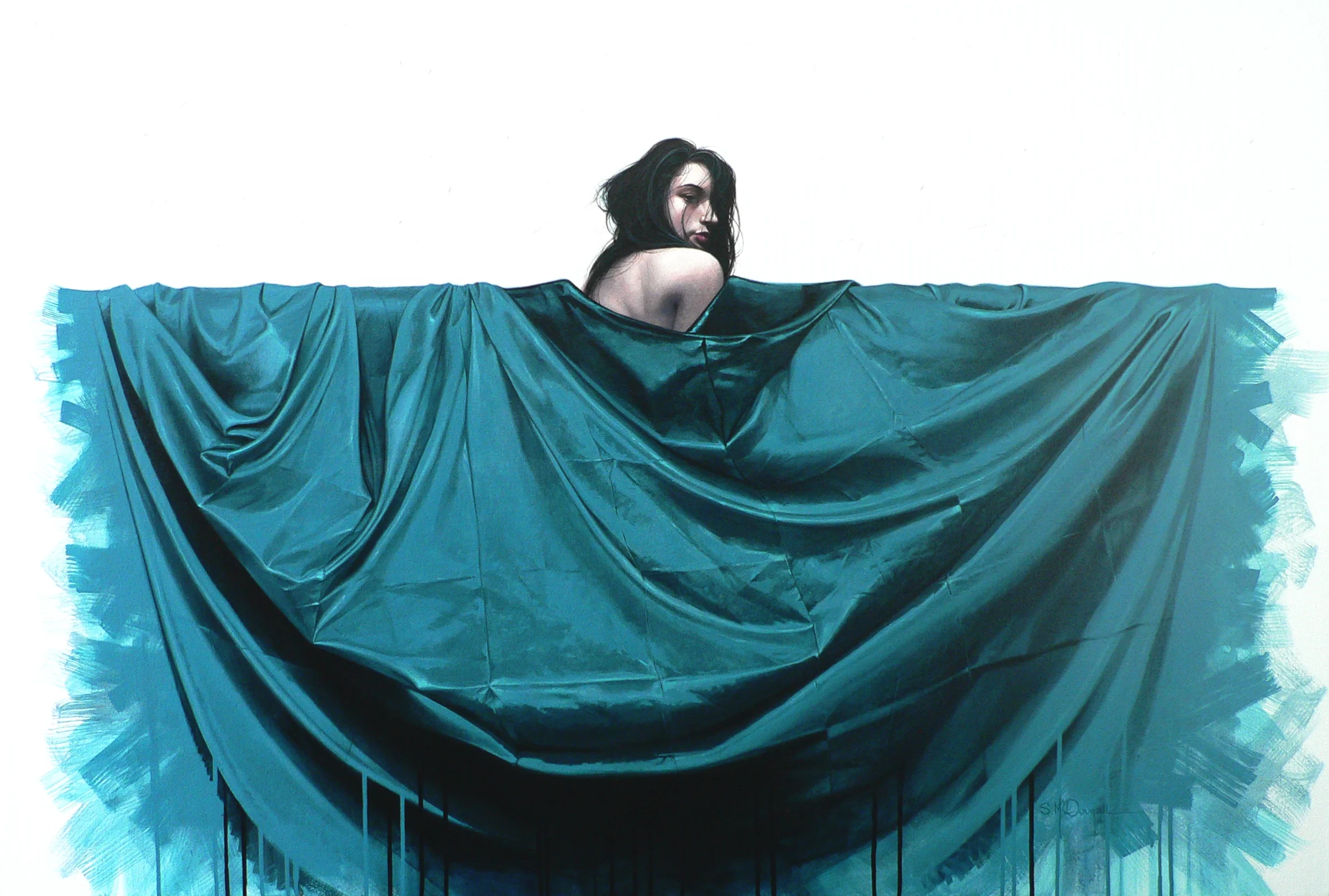 Defiance in teal