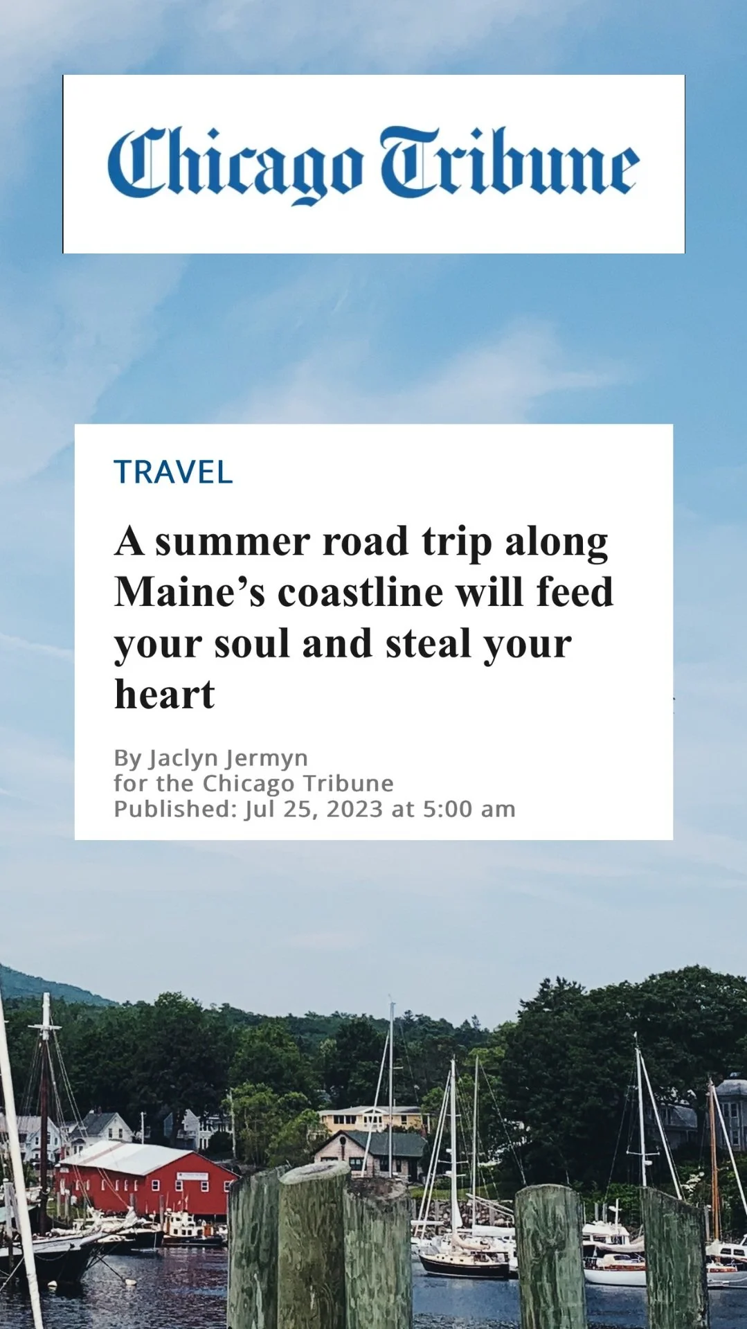 Maine Attraction: A Summer Road Trip Along Maine's Coastline