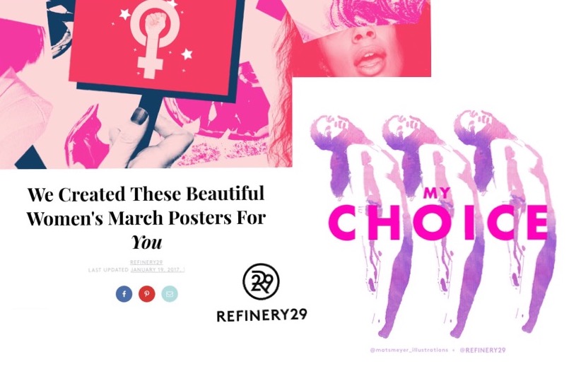 REFINERY29: WOMEN'S MARCH PROJECT