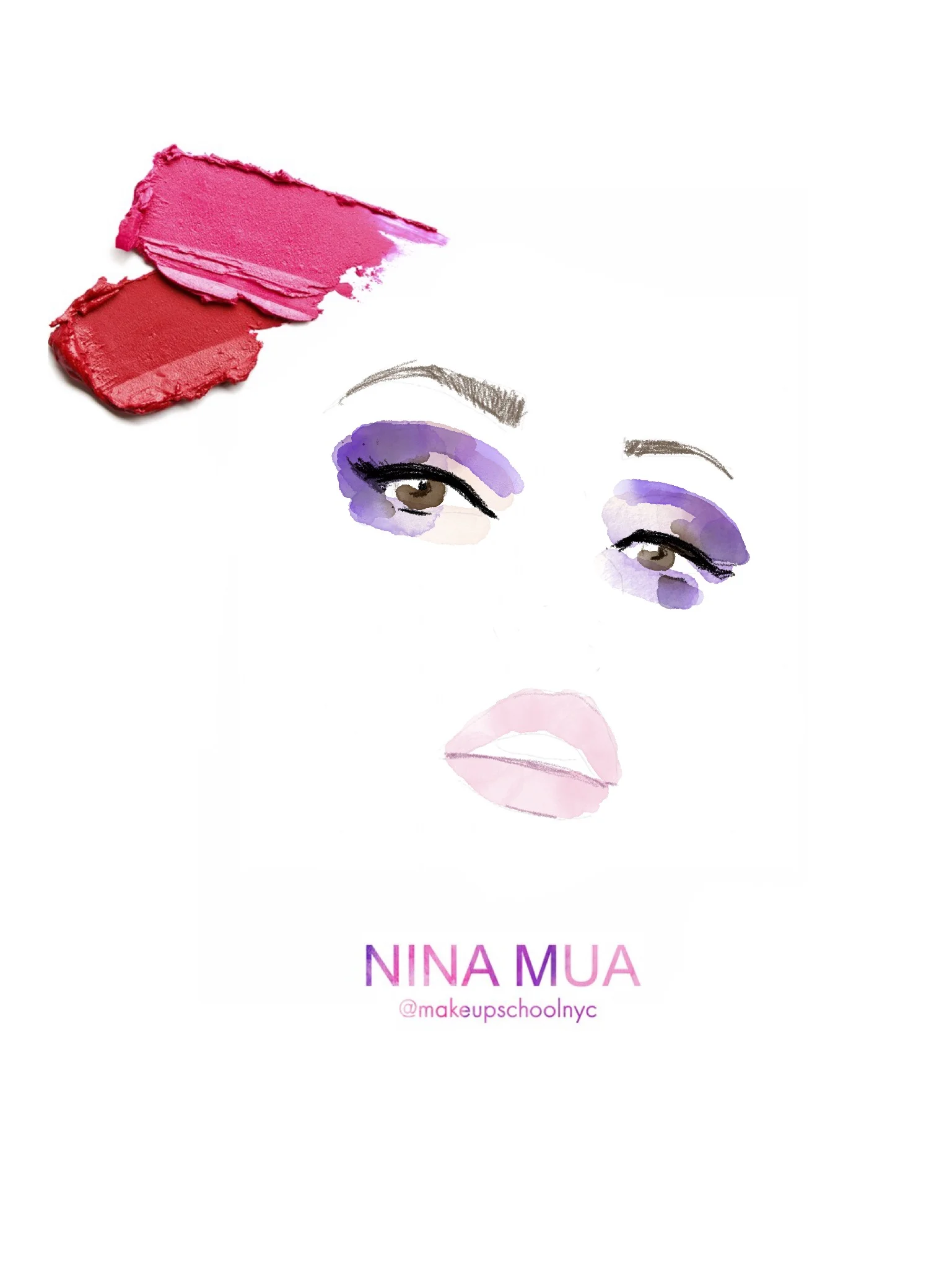 NINA MUA MAKEUP STUDIO: LIVE ILLUSTRATION EVENT