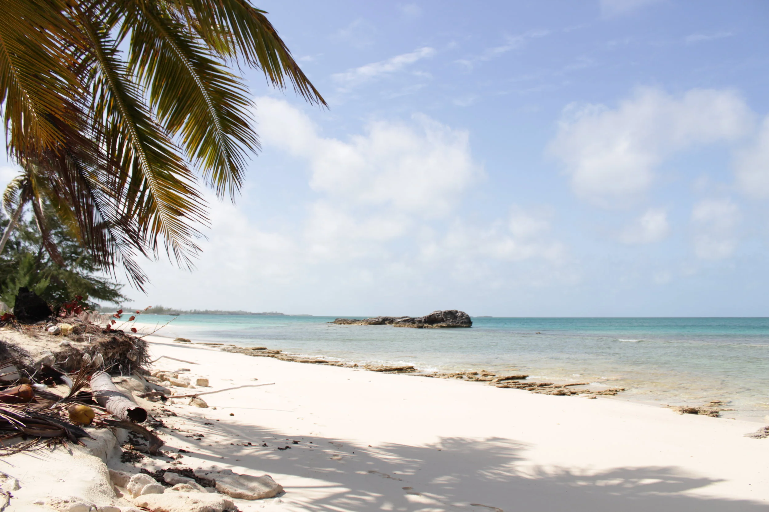 Smith's Bay beach.
