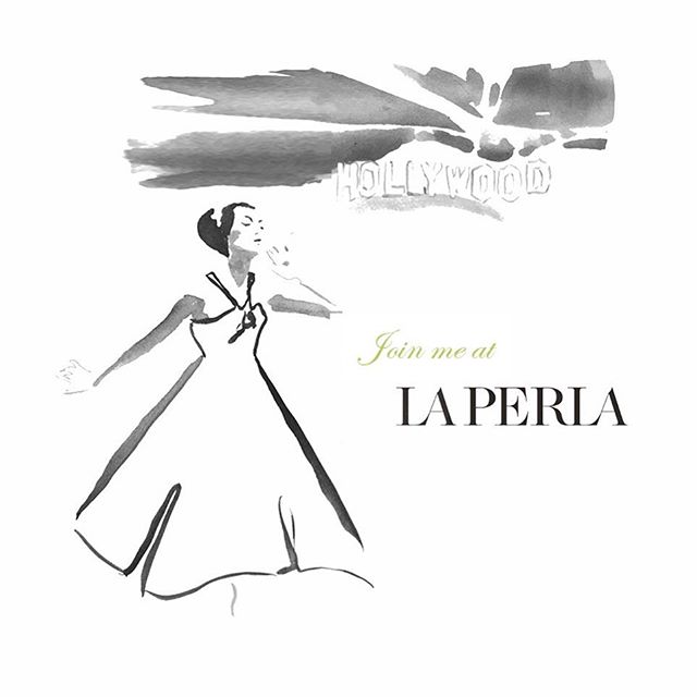 So excited to announce I will be joining luxury lingerie brand @laperlalingerie for a one-night live illustration event at the @southcoastplaza in Costa Mesa, California 🥂✨ So feel free to join us on August 24 from 6-7pm for our exclusive sketch eve