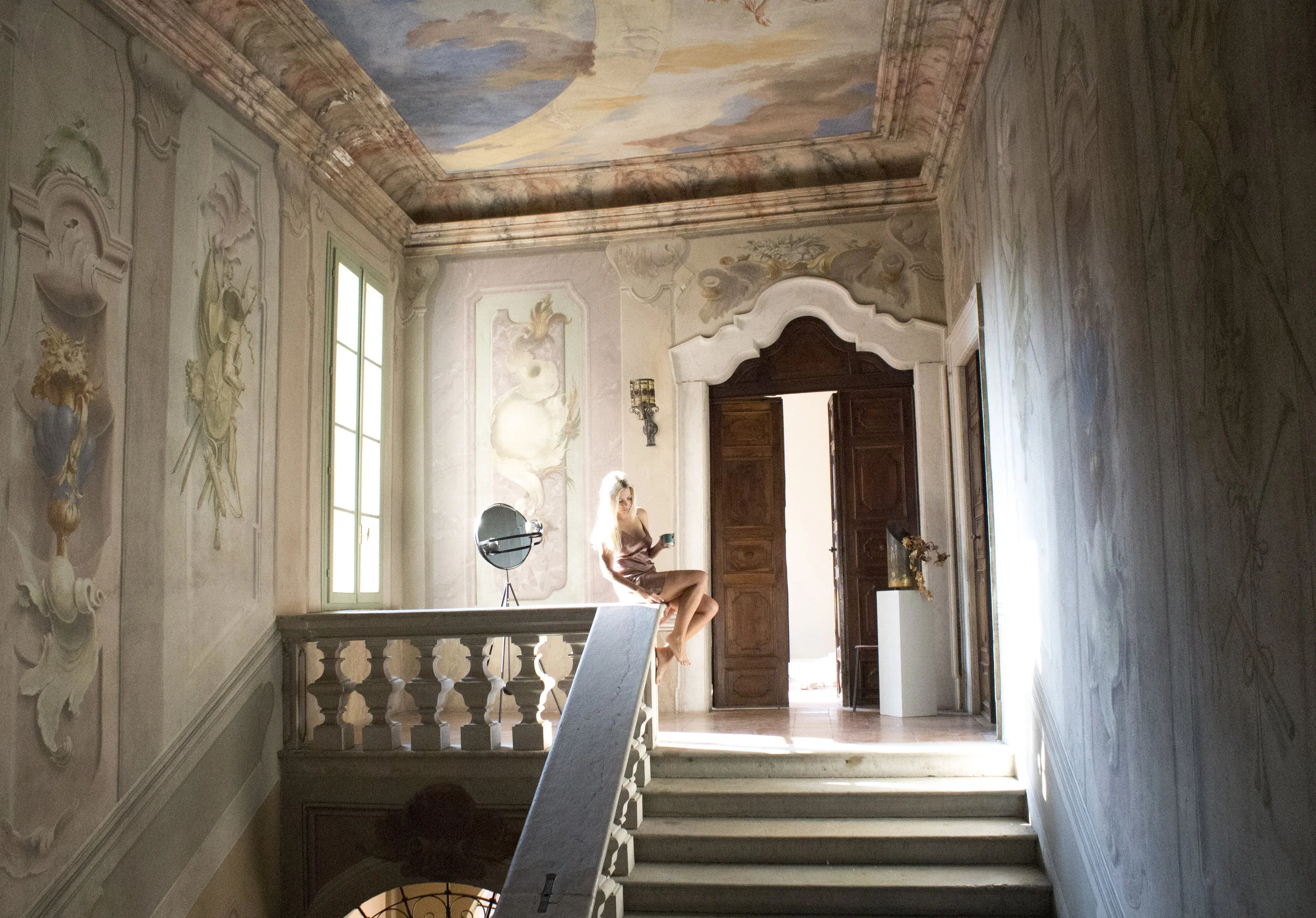  MILAN FASHION WEEK:                                                            BEING THE ARTIST IN RESIDENCE AT PALAZZO MONTI