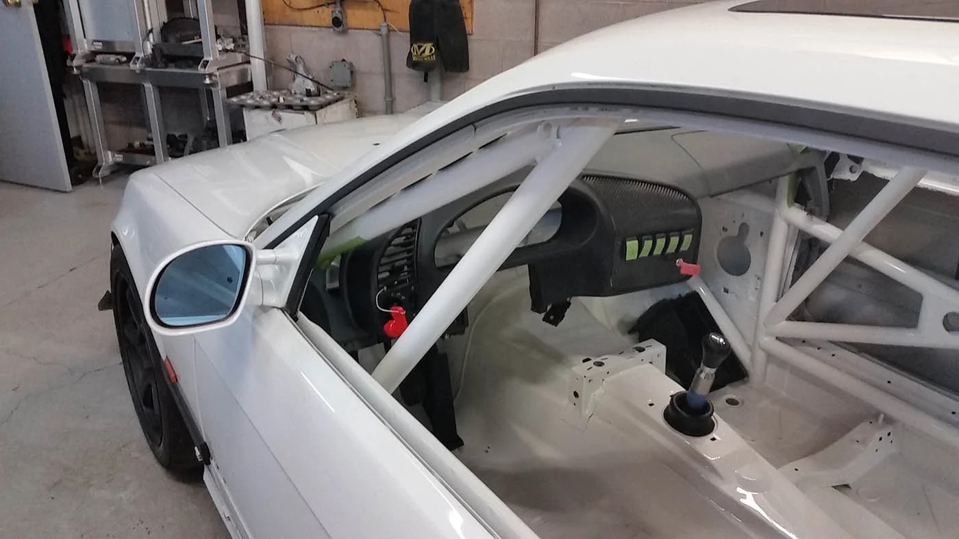 FIA spec rollcage installed