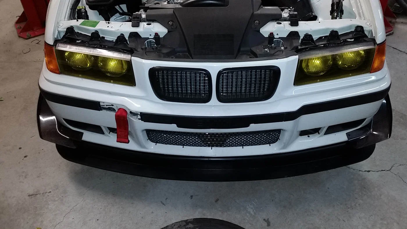 Front end aero pieces