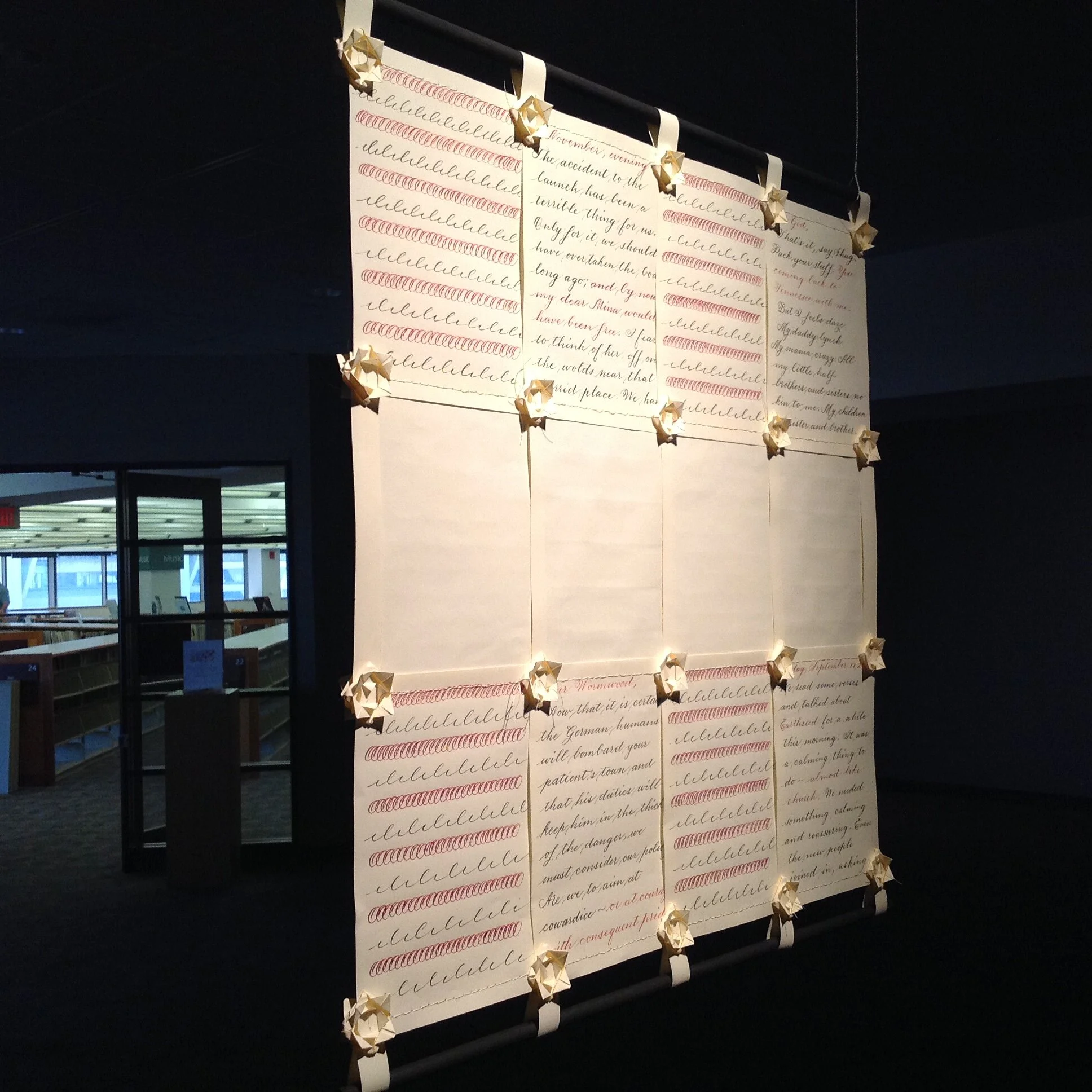 Epistolary Paper Quilts