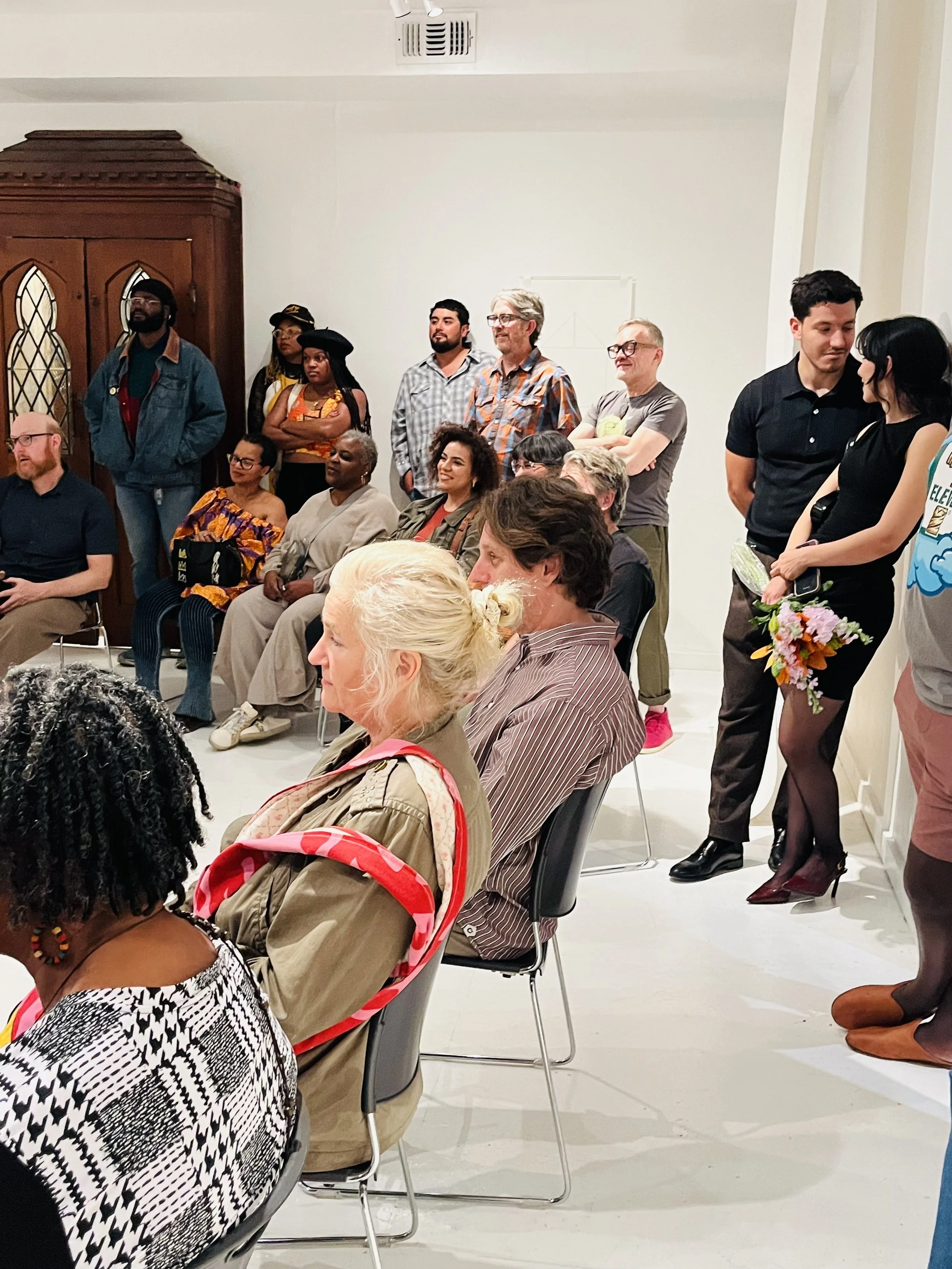 Photo from the closing reception