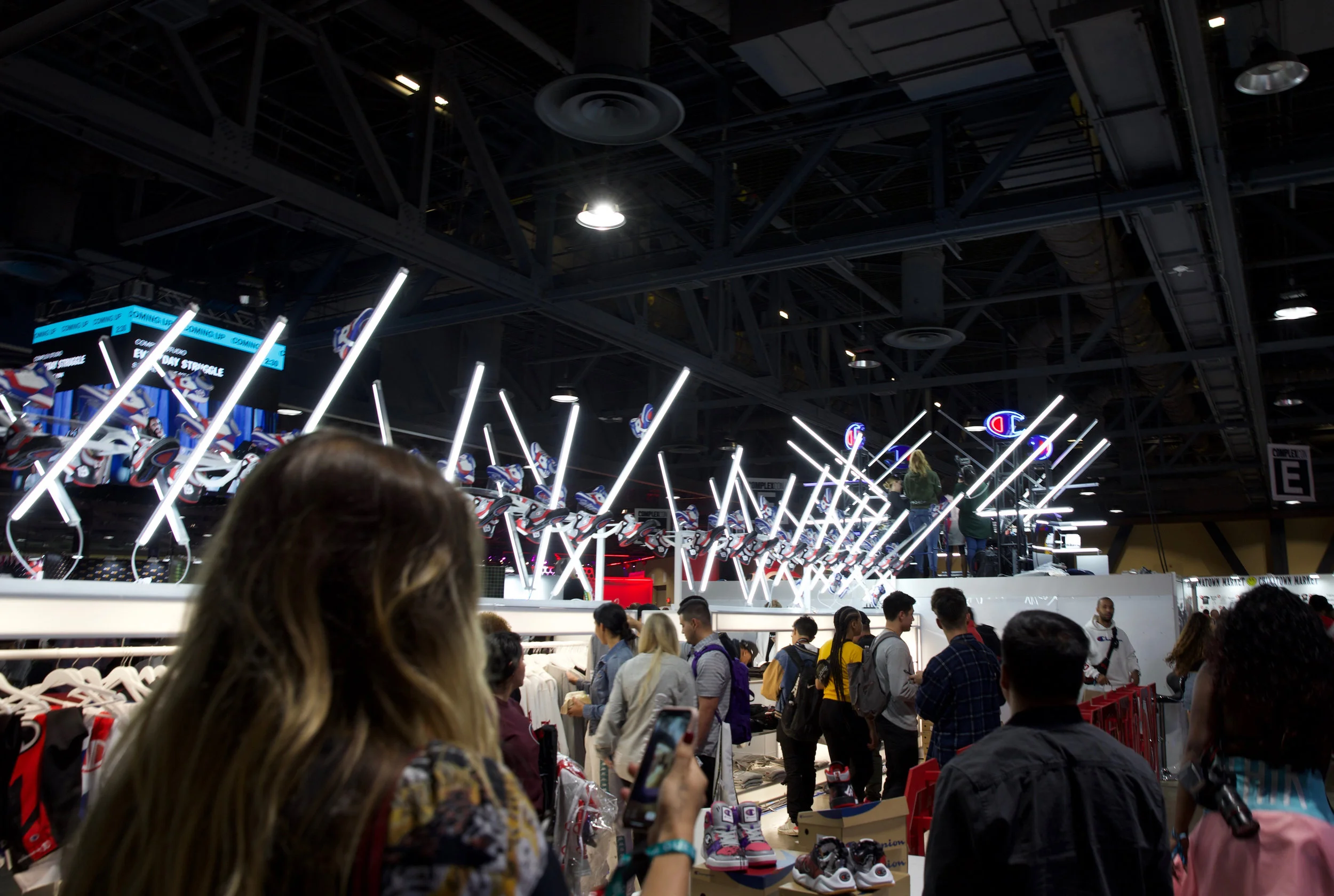  Champion booth coming strong! 