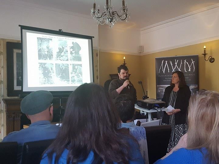 Jesse Hathaway Diaz, answering questions on the curse-craft of colonised Mexico.