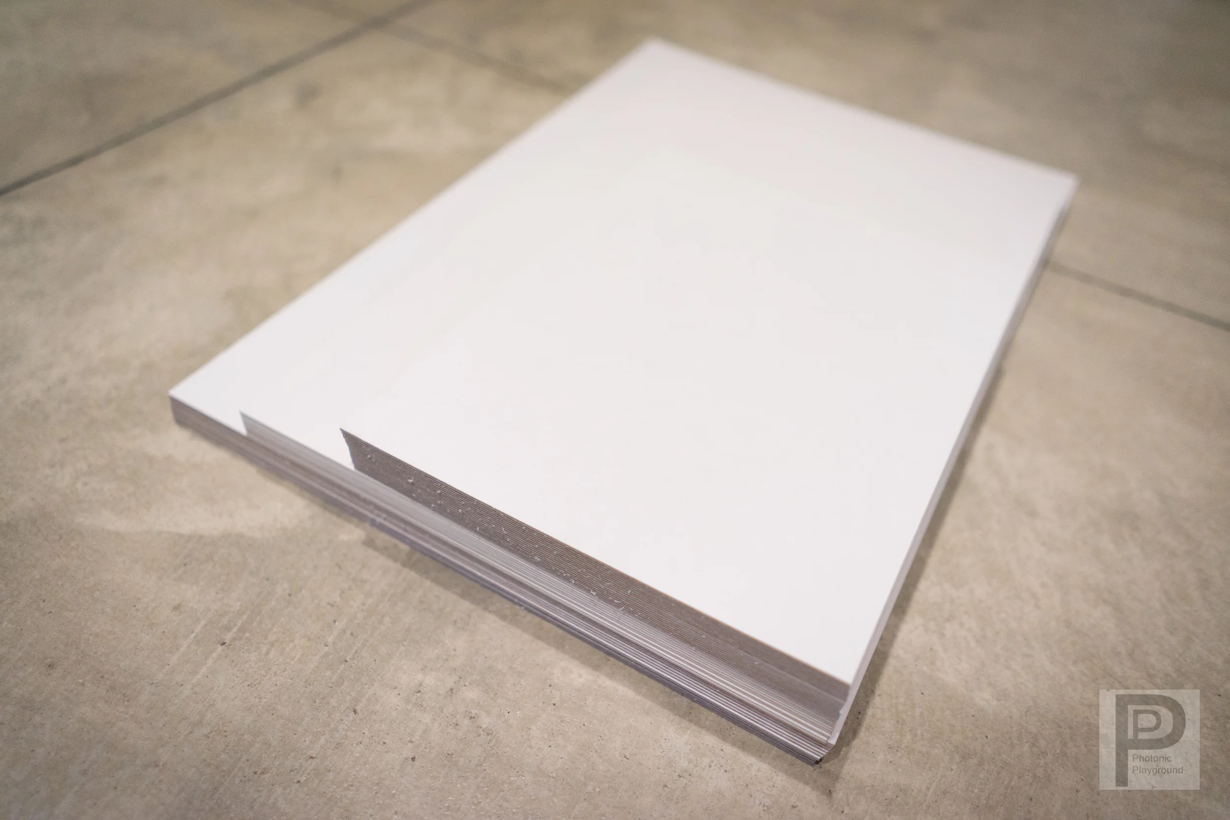 Hard Backboards of varying sizes to keep your print flat and stiff against bends and dents from  5x7"  through  13x19"  sizes.