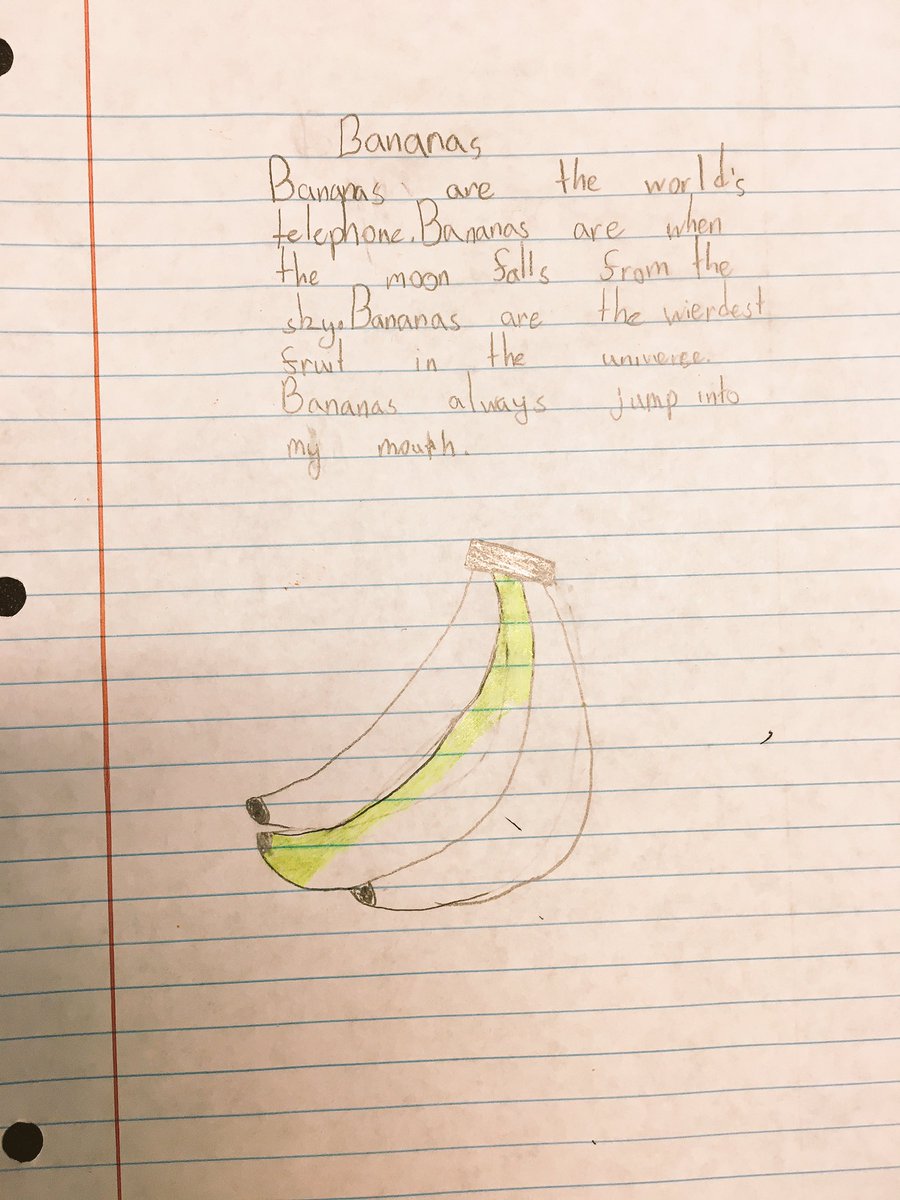 4th grader poem using figurative language.