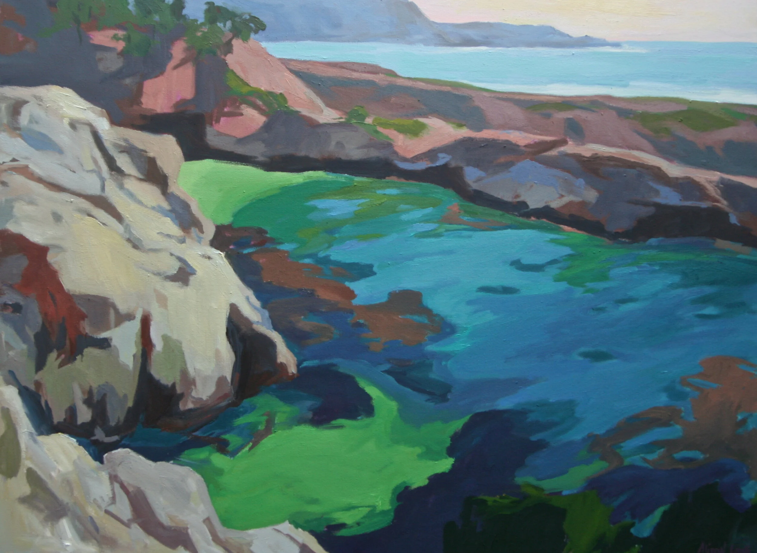 China Cove, 30"x40", oil on canvas - SOLD