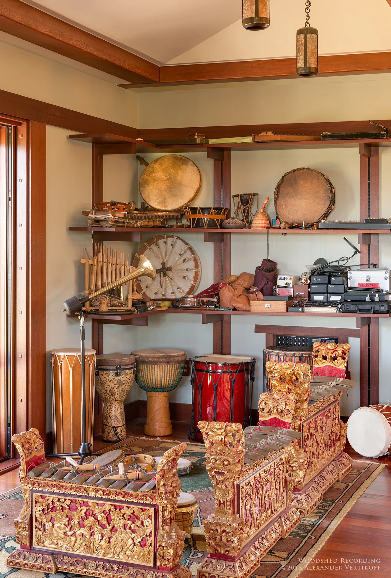 woodshed recording studio malibu gamelans