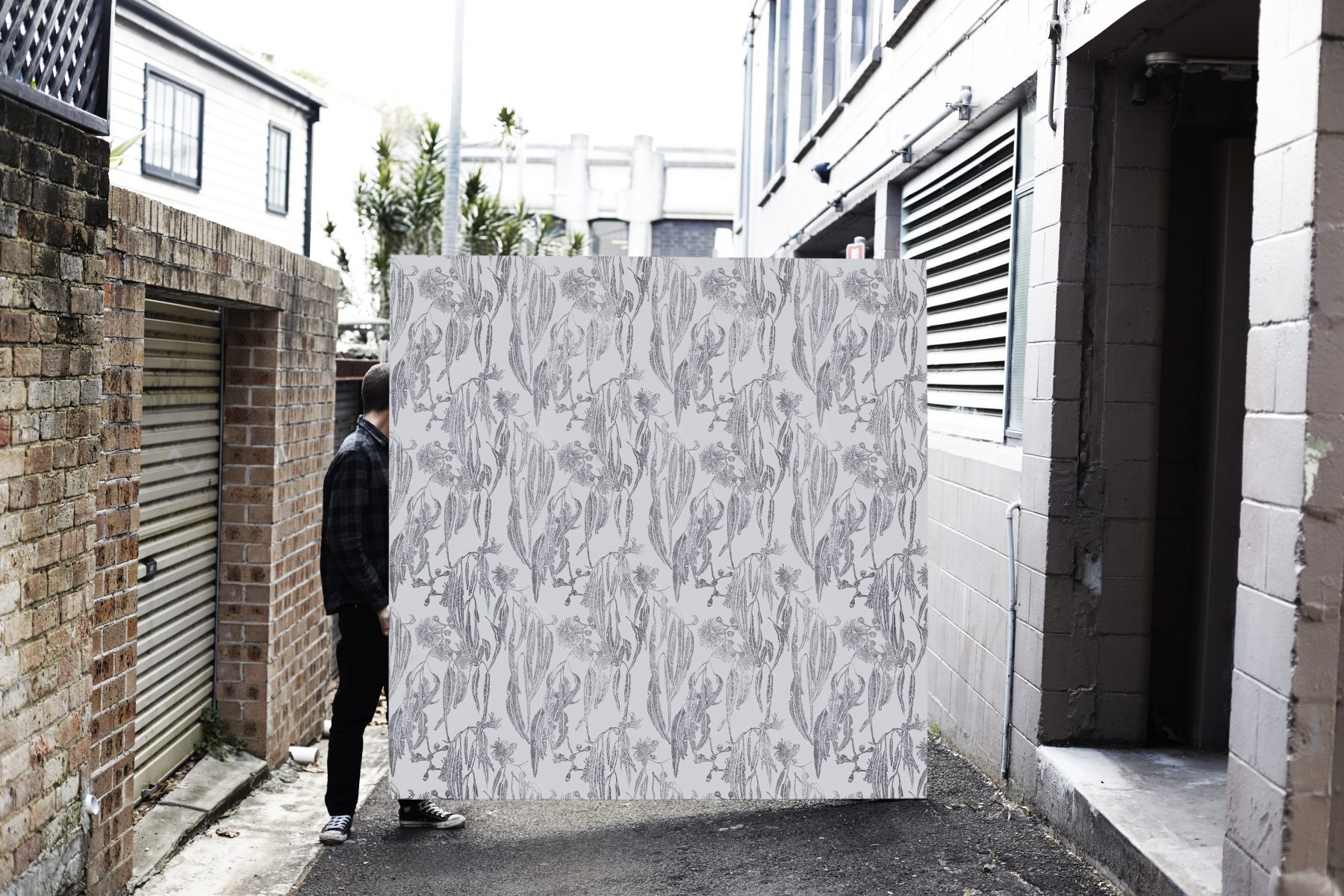 Shady tree, wallpaper.
