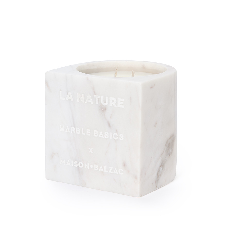 ‘La Nature’ is a unique collaboration between Marble Basics and Maison Balzac exploring the unrivalled natural beauty of Marble and the fundamental inspiration of the landscape and Earth. Shop this candle at Marble Basics here .