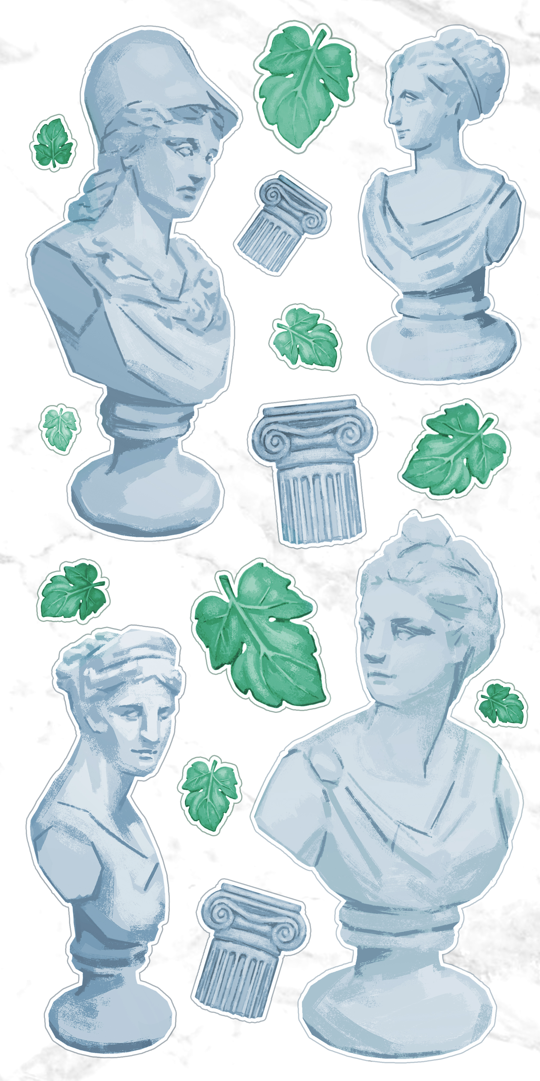 Statuette Stickers