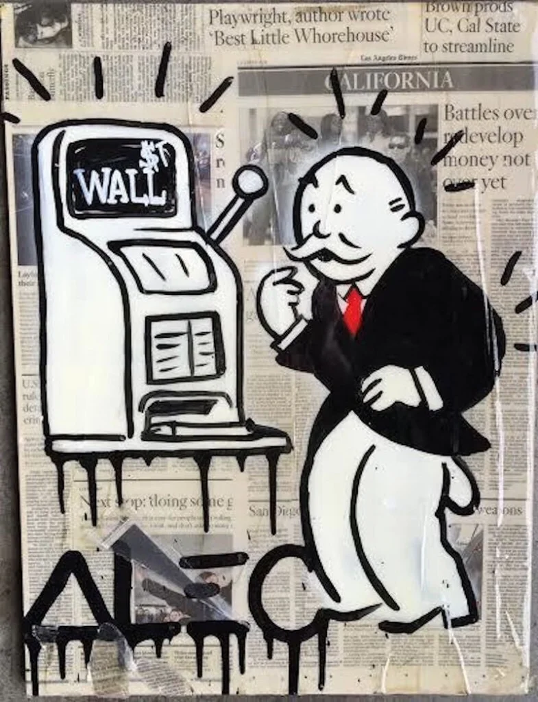 Wall Street Monopoly by Alec Monopoly