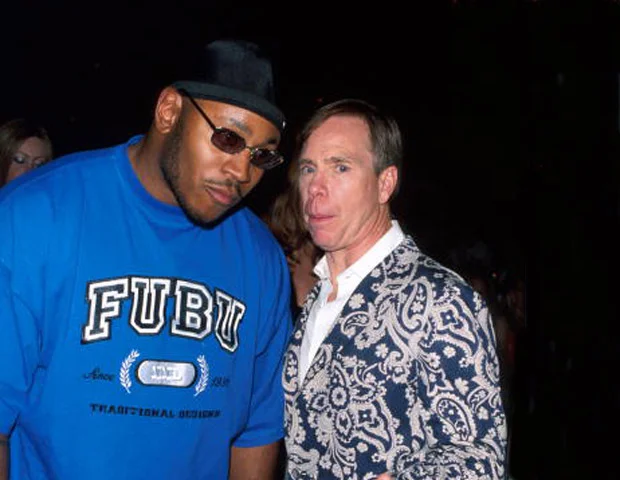 LL Cool J with Tommy Hilfiger