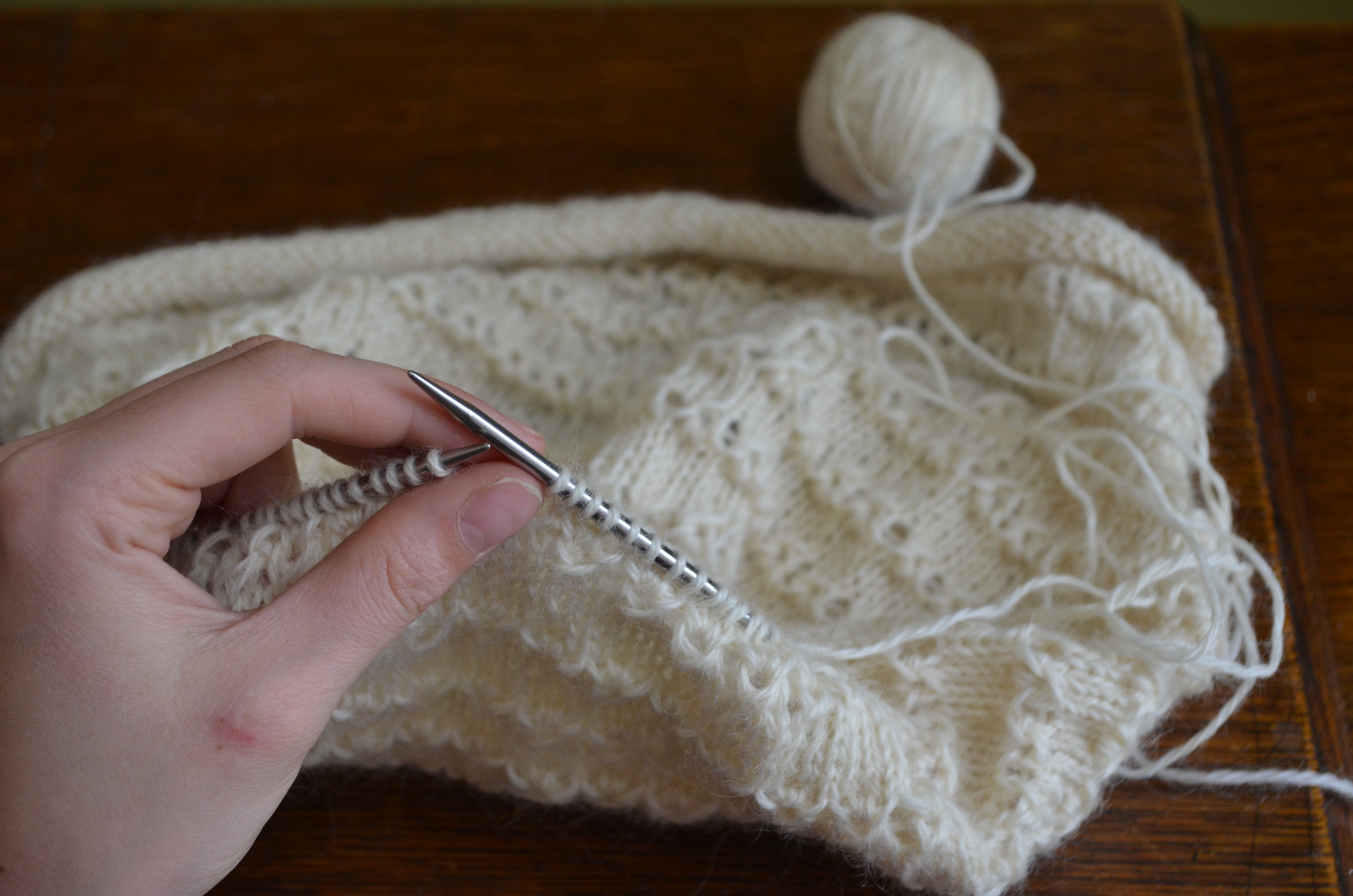Yorkshire Medley is then ready to knit into something that will last!