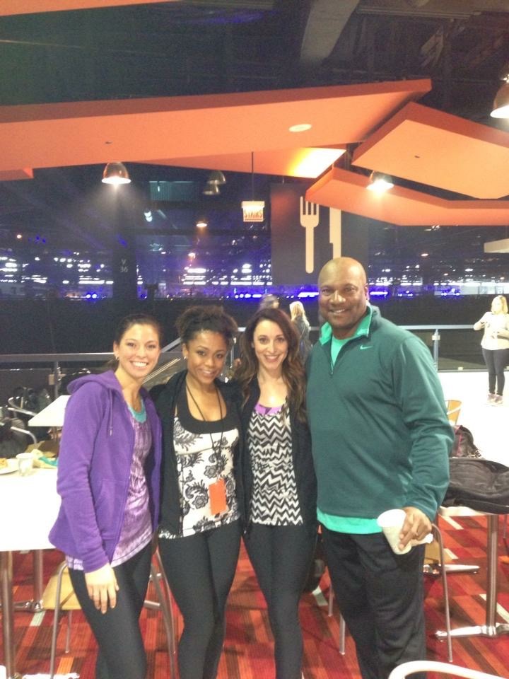 Marie, Dominique, Tracey, and Bo