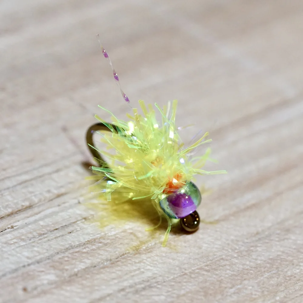Texas Toast Crystal Ice Age Chenille - Size #4 Large, 5-Yard Pack For Fly Tying & Jigs