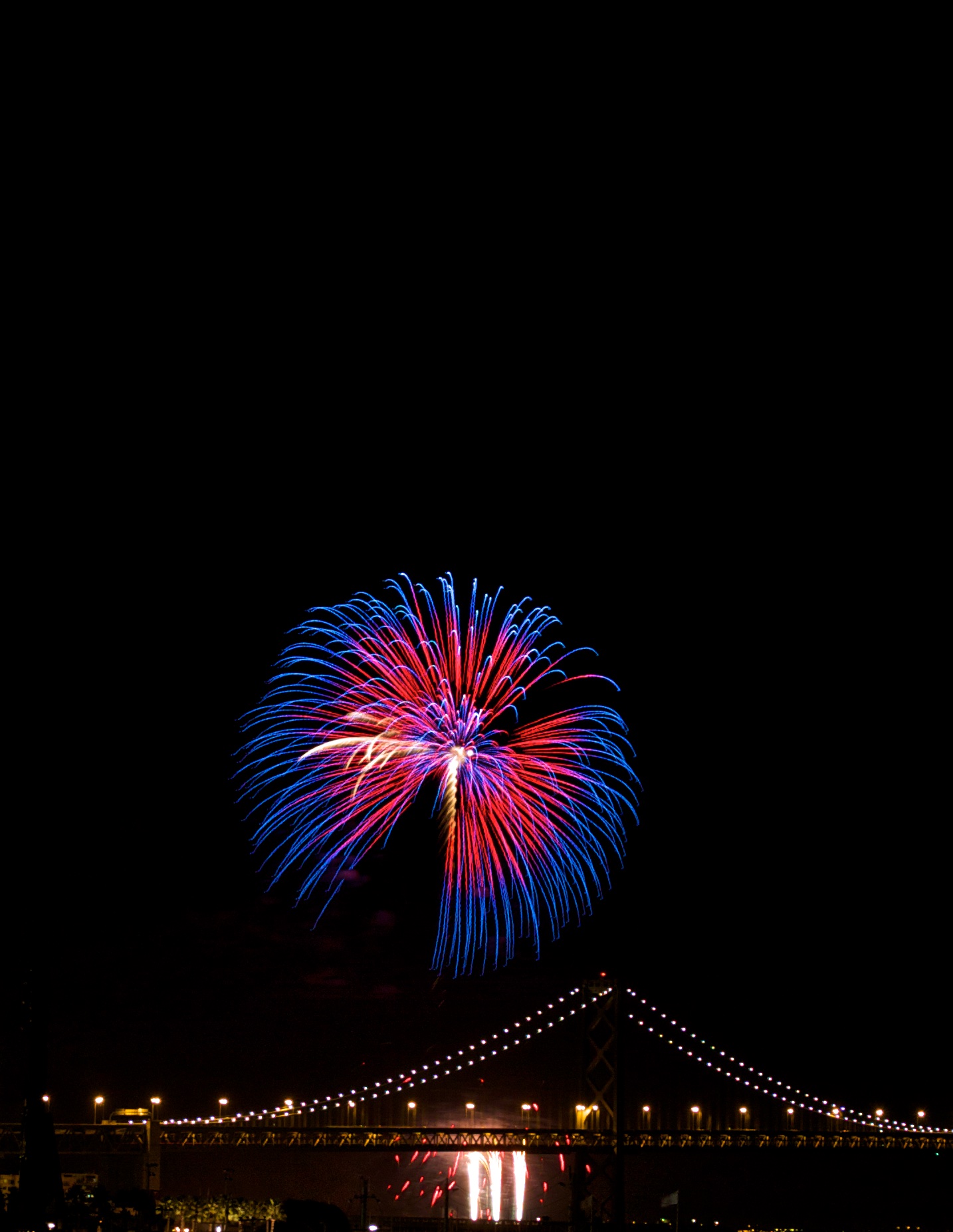Bay Bridge Fireworks