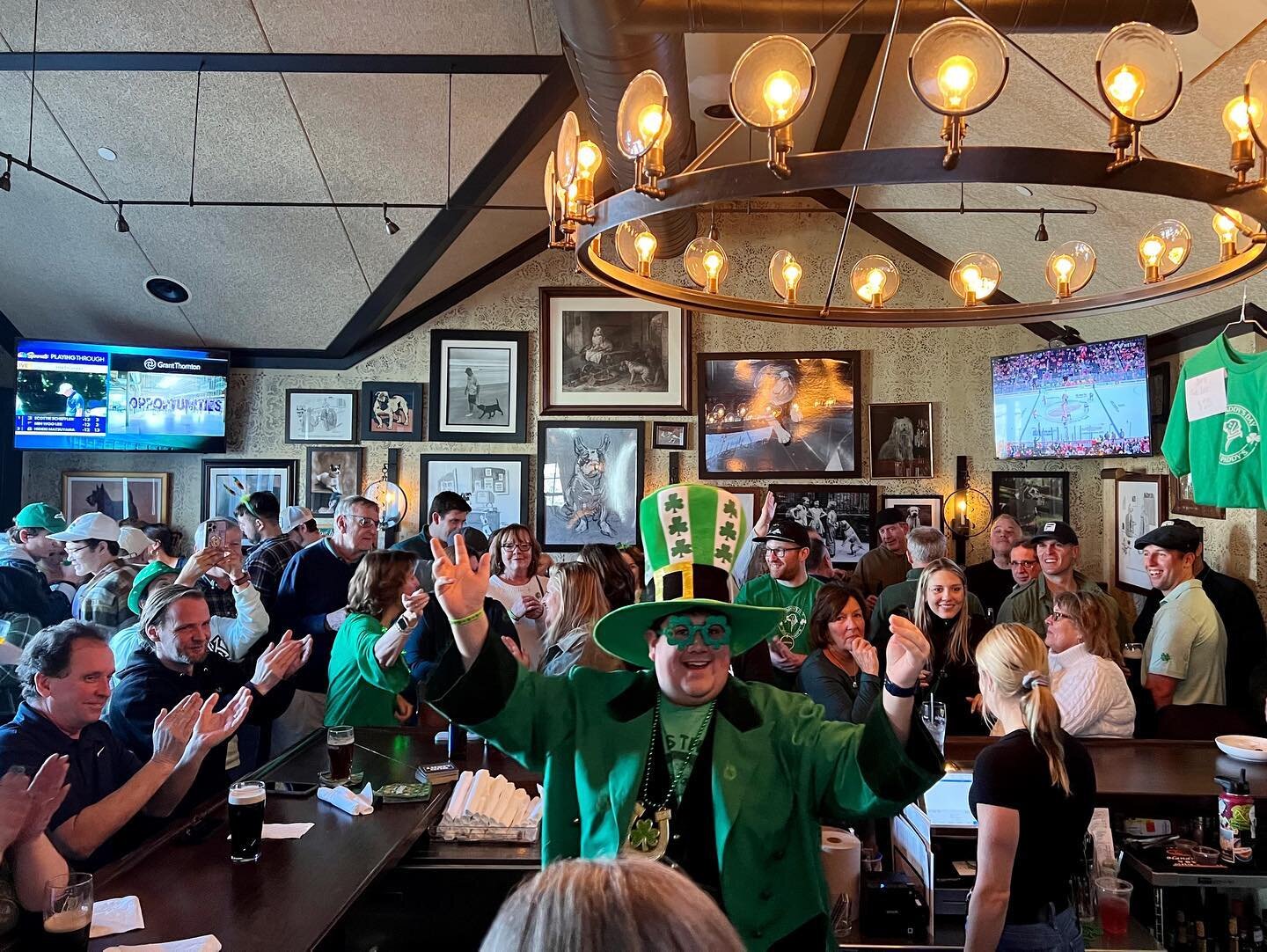 ☘️☘️ Thank you to everyone who helped us kick off st. paddys yesterday! We&rsquo;ll have live music at Paddy&rsquo;s again Thursday night 5-8pm. We are also selling St Paddy&rsquo;s shirts at both pubs! ☘️☘️