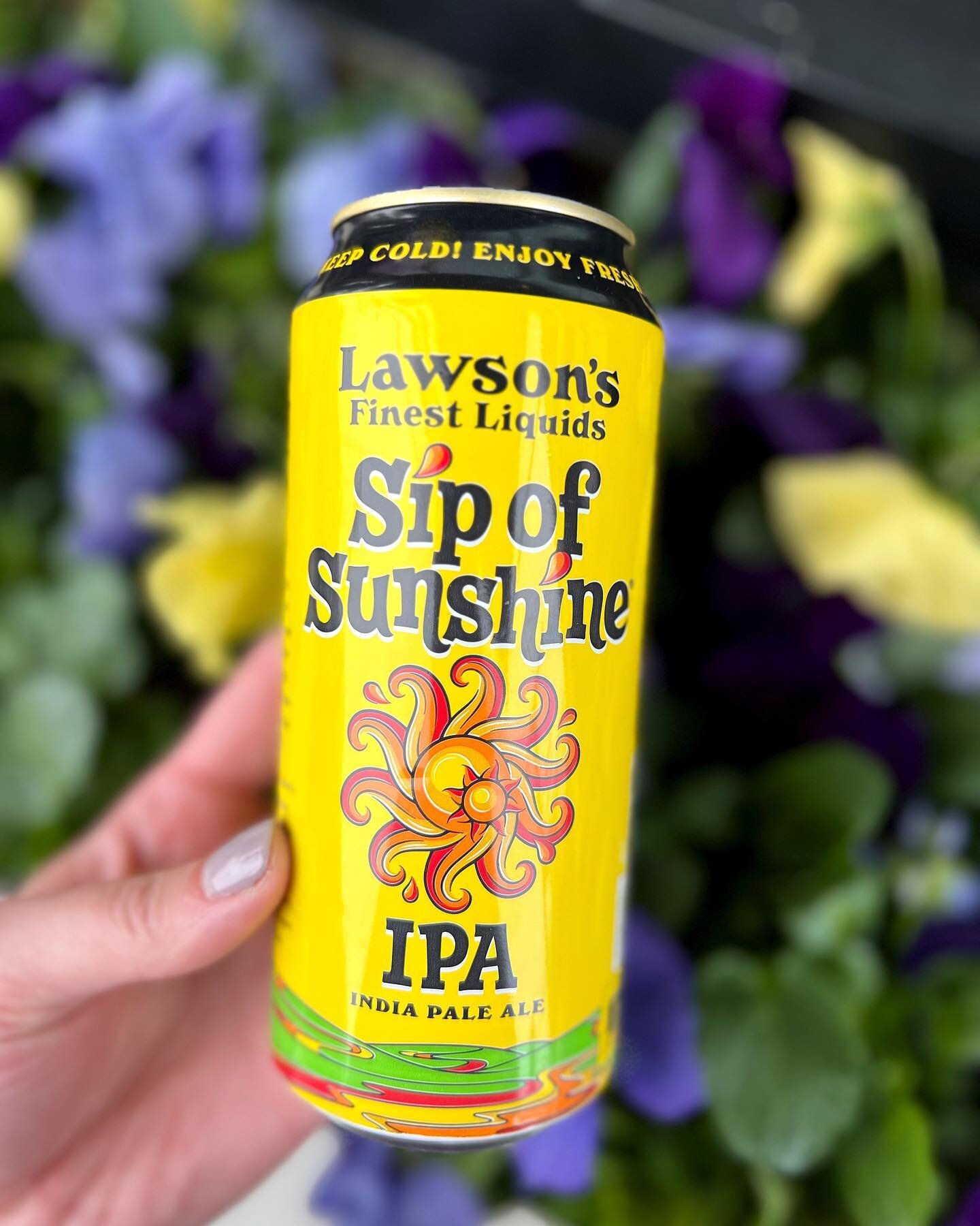 Dreaming of sunshine, until then we&rsquo;ll take it in a can&hellip; ☀️