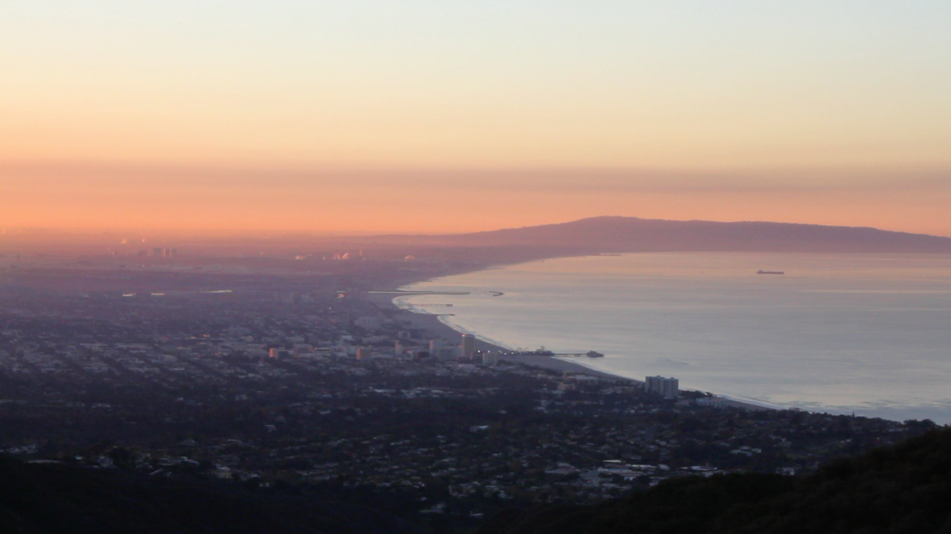 Los Angeles Coast Sunrise