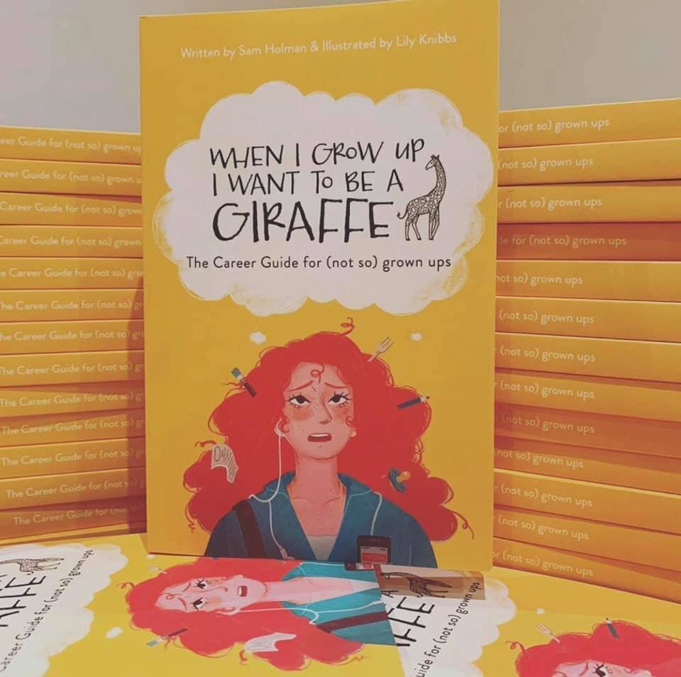 When I Grow Up I Want To Be A Giraffe by local author Sam Holman