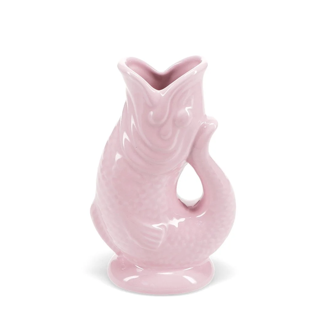 Ceramic fish vase - Pink
