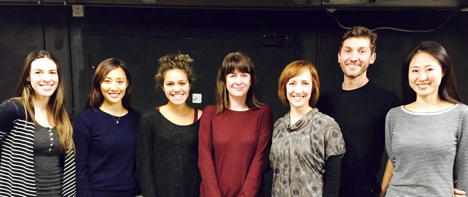 Award-Winning American Female Playwrights workshop at The Actors Centre , co-taught with Adria Dawn (not pictured)