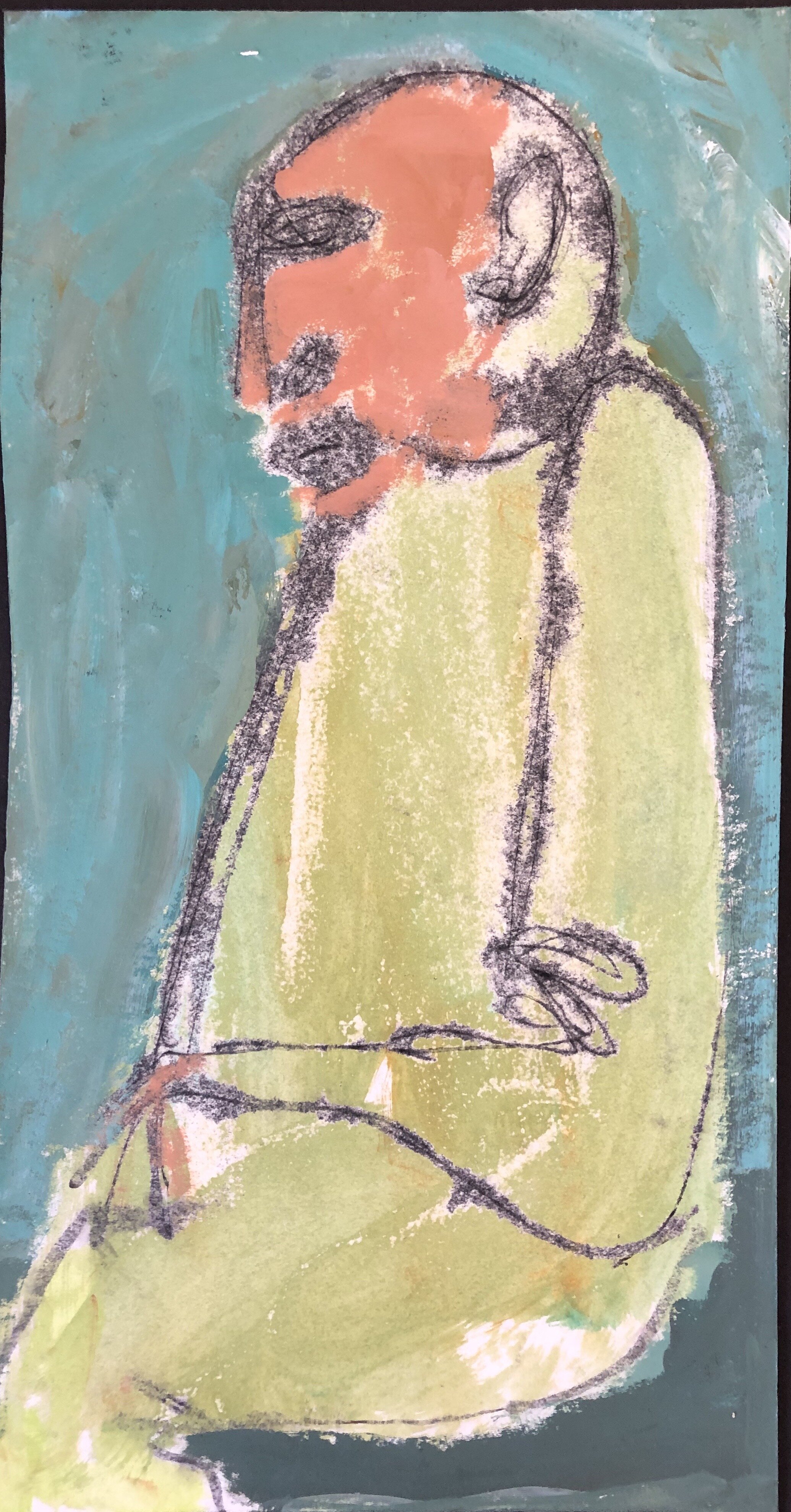 22. Acrylic and ink on paper