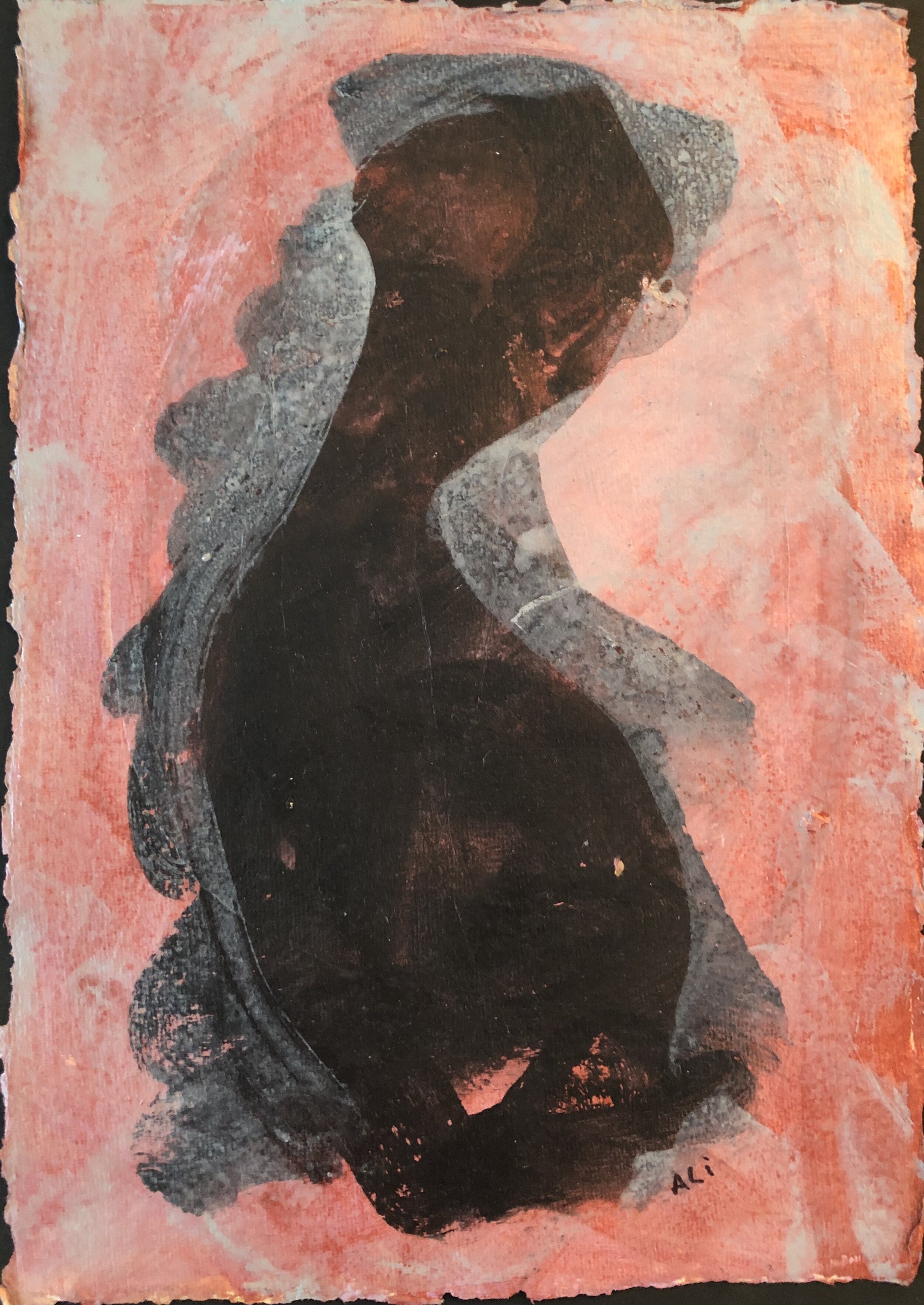 24. Acrylic on paper 9"x12"