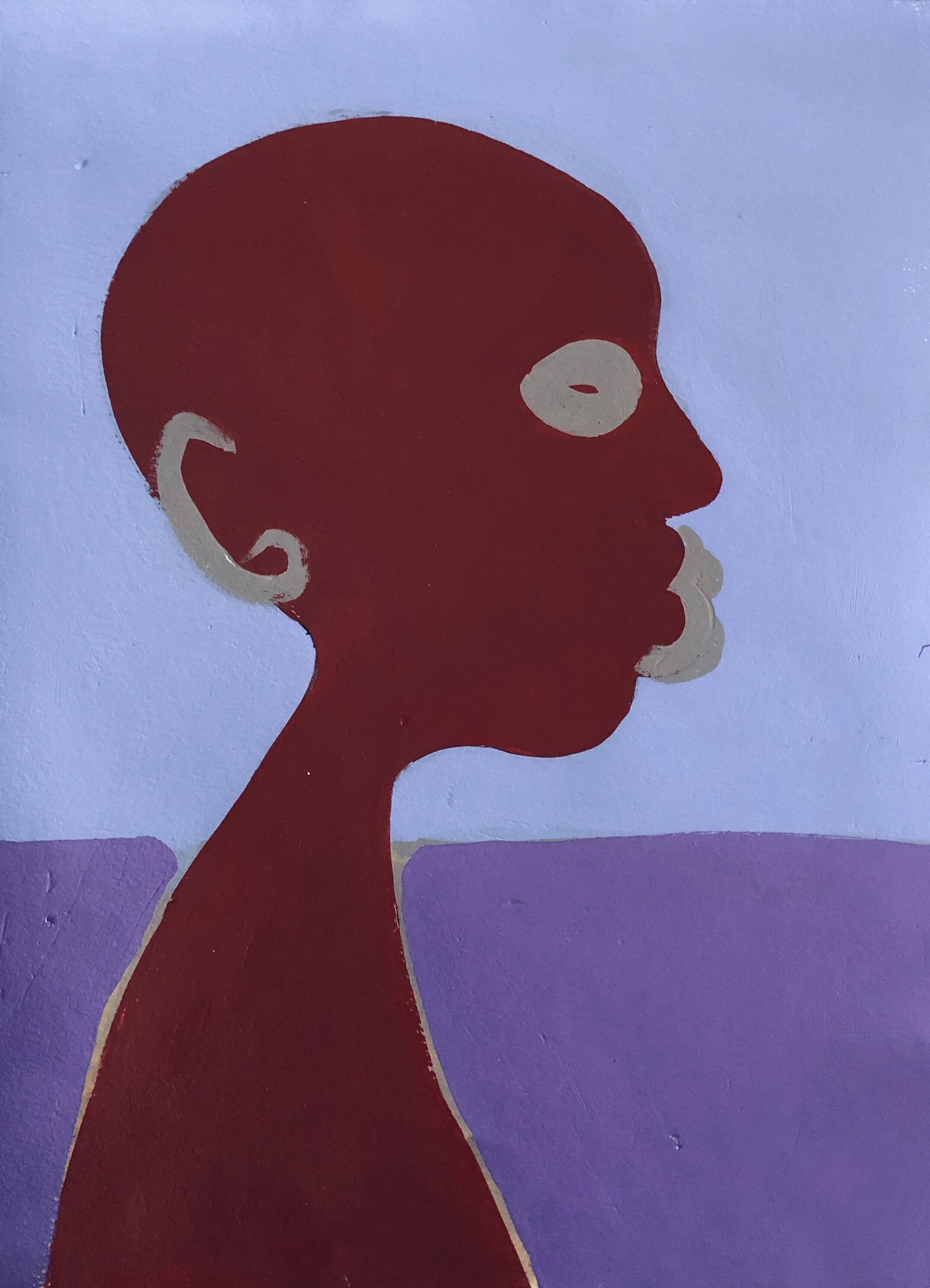32. Acrylic on paper - sold