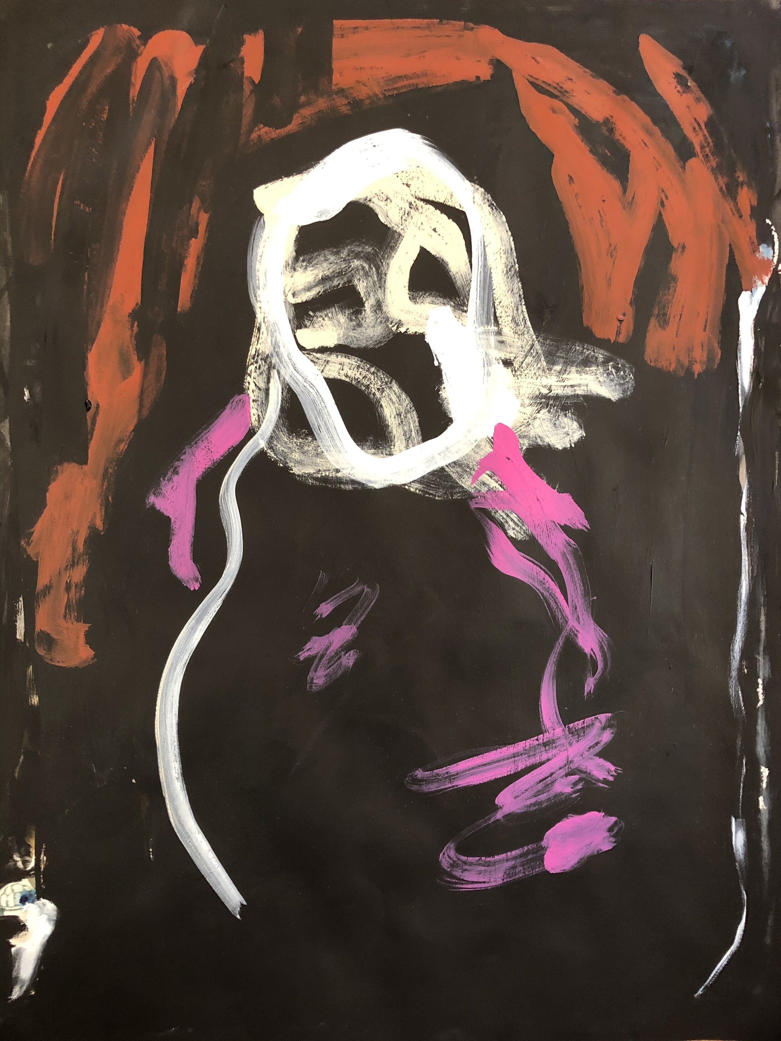 37. Acrylic on paper 56x76cm (23"x30")